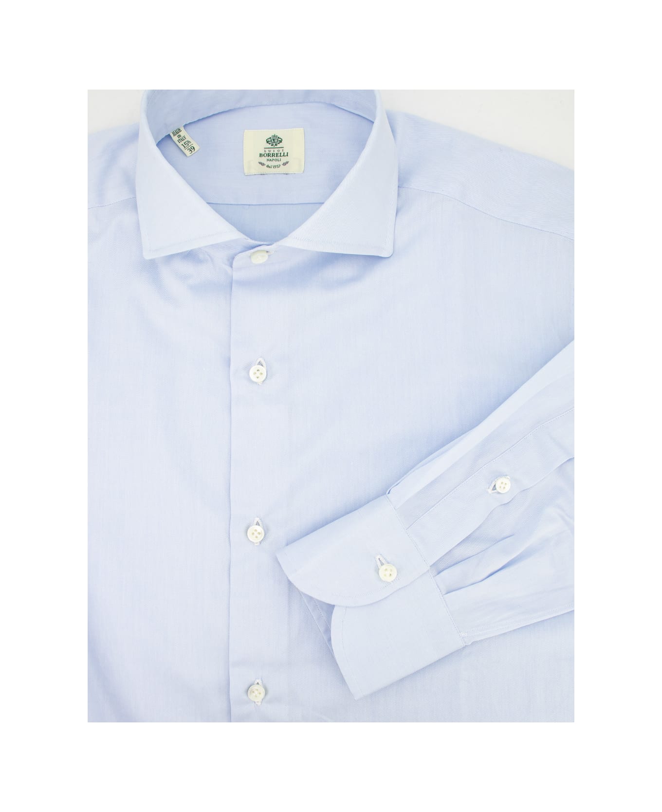 Luigi Borrelli Shirt - AZZURRO