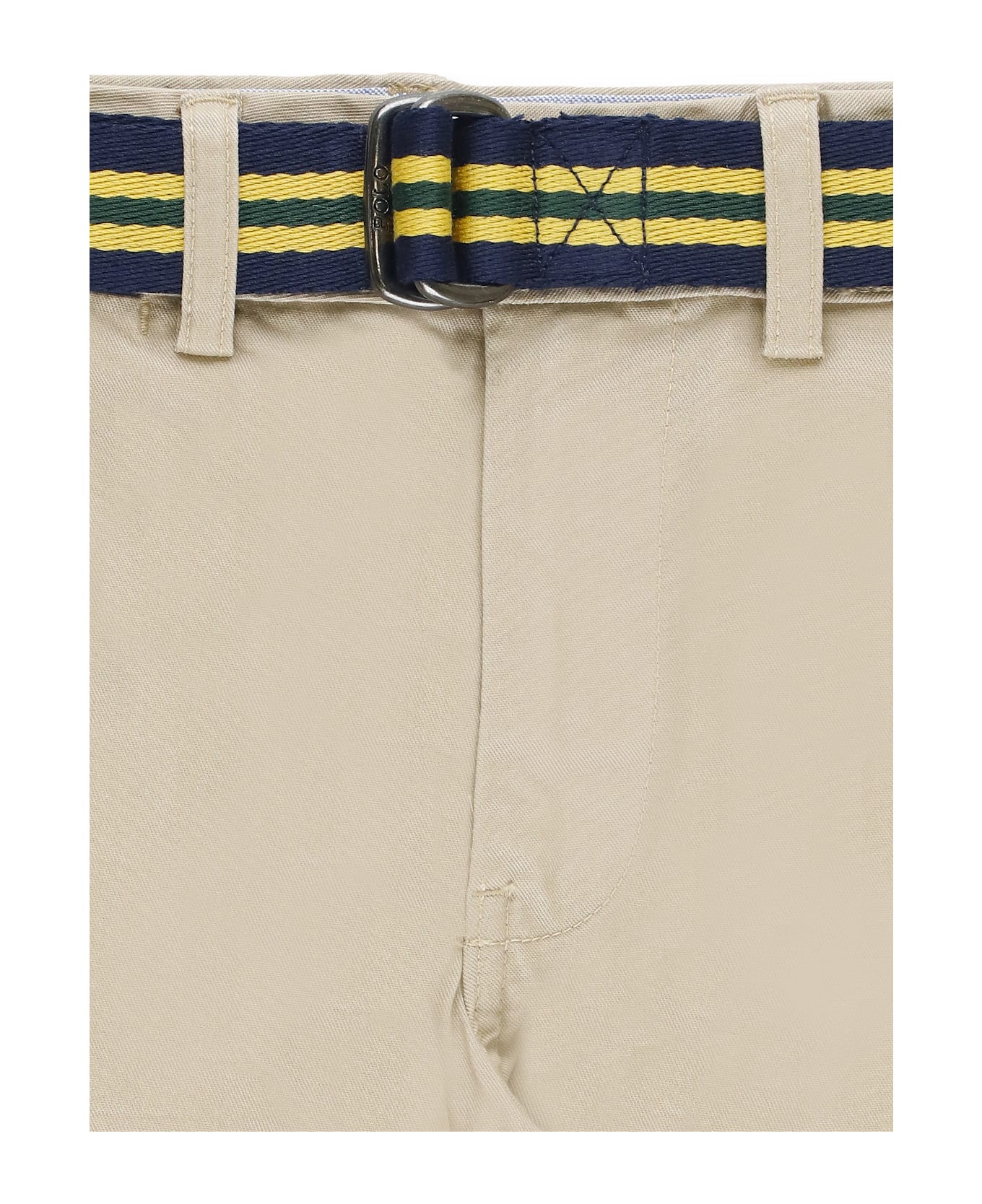 Ralph Lauren Cotton Trousers - Beige