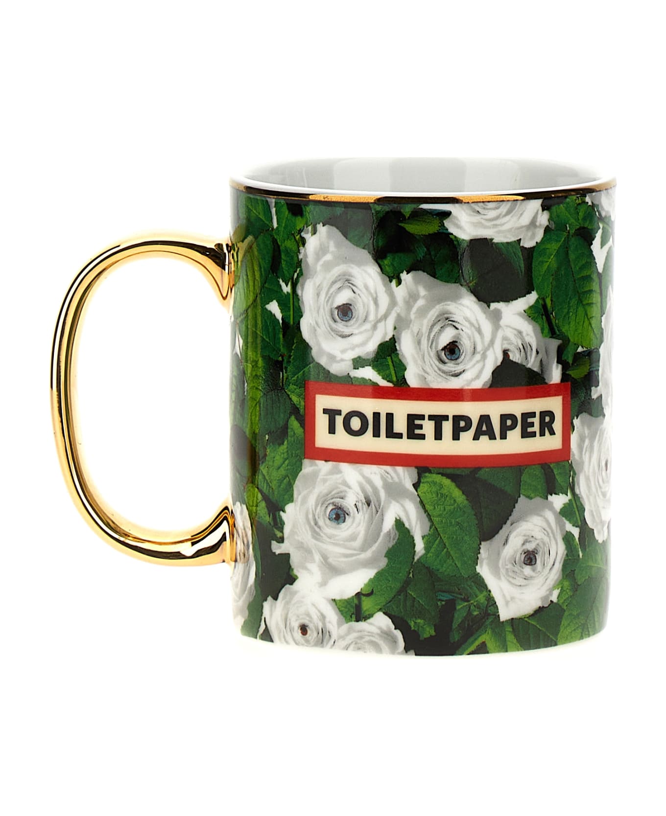Seletti X Toiletpaper 'roses' Cup - Multicolor