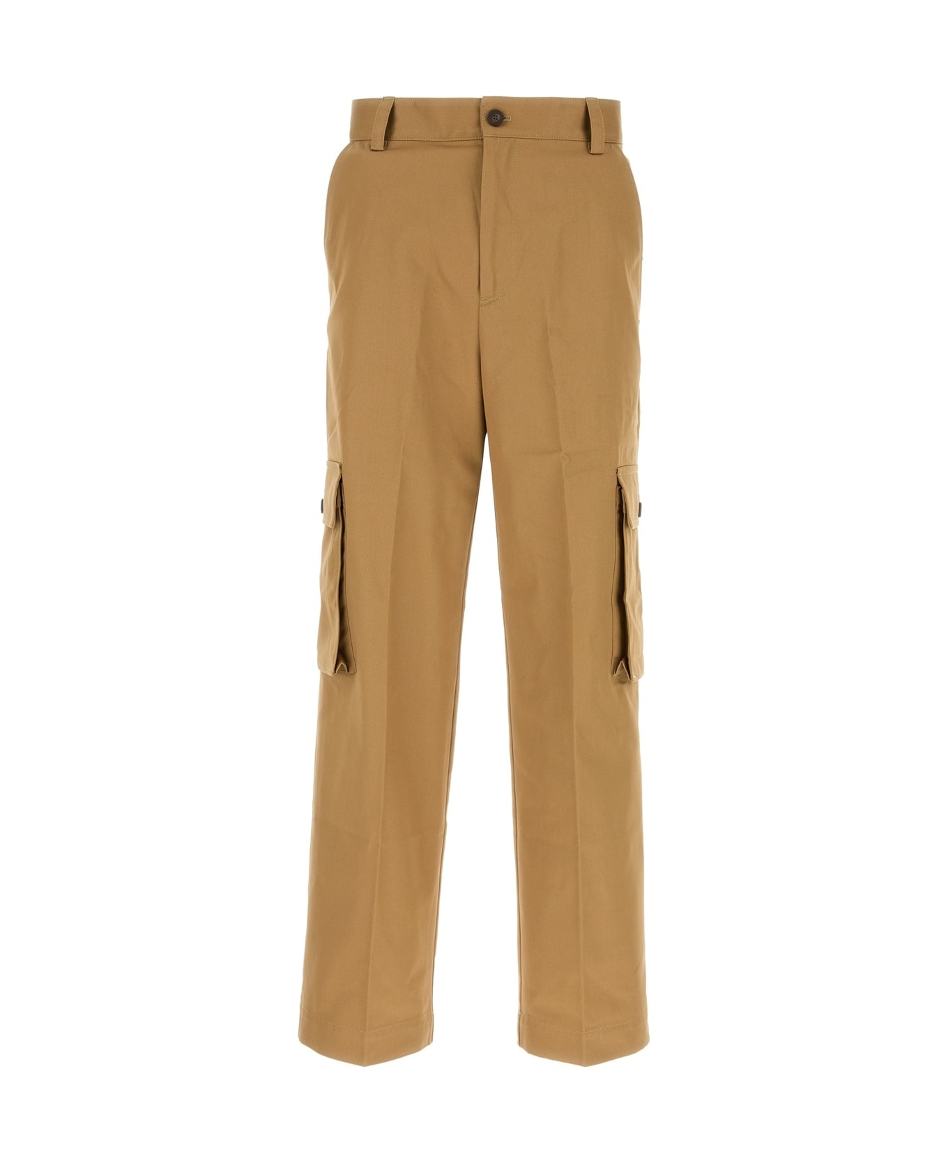 Maison Kitsuné Camel Cotton Cargo Pant - CHINOBEIGE