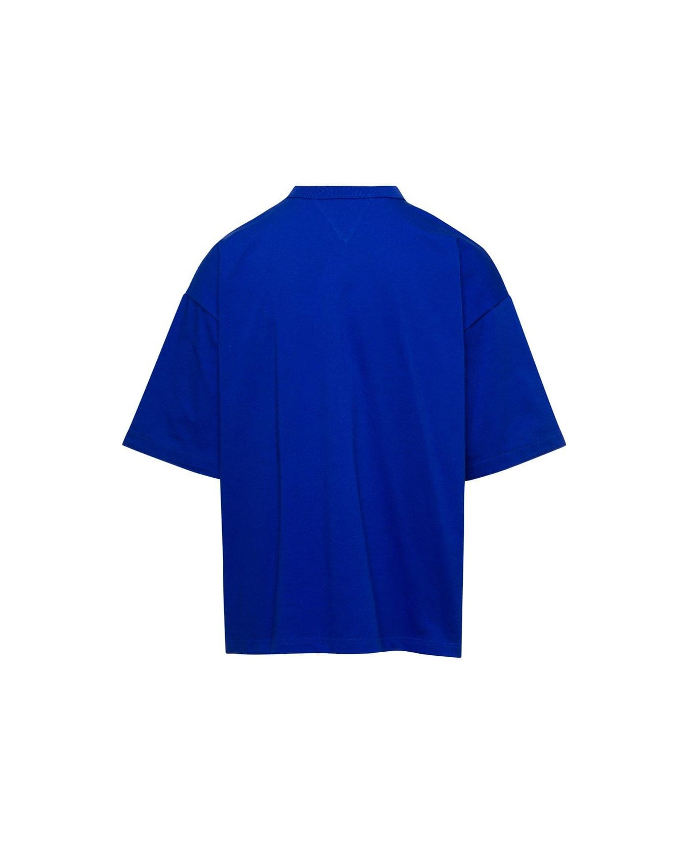 Bottega Veneta Crewneck Oversized T-shirt - Blu