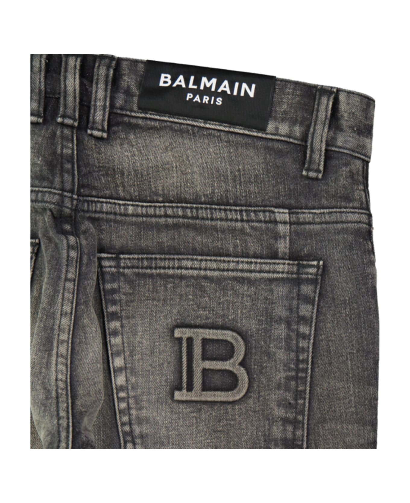 Balmain Denim Jeans - Gray