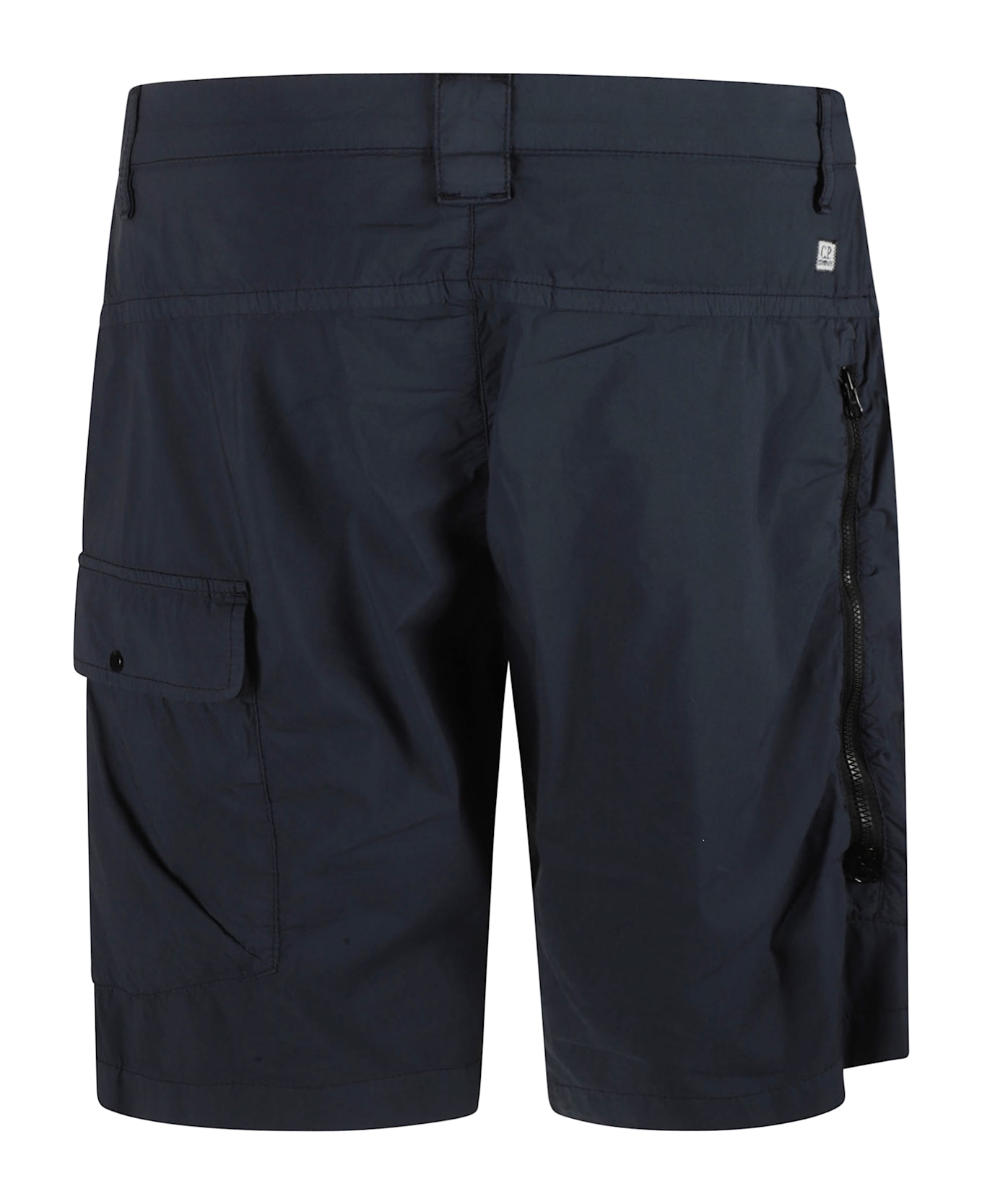C.P. Company 50 Fili Stretch Cargo Shorts - Inchiostro