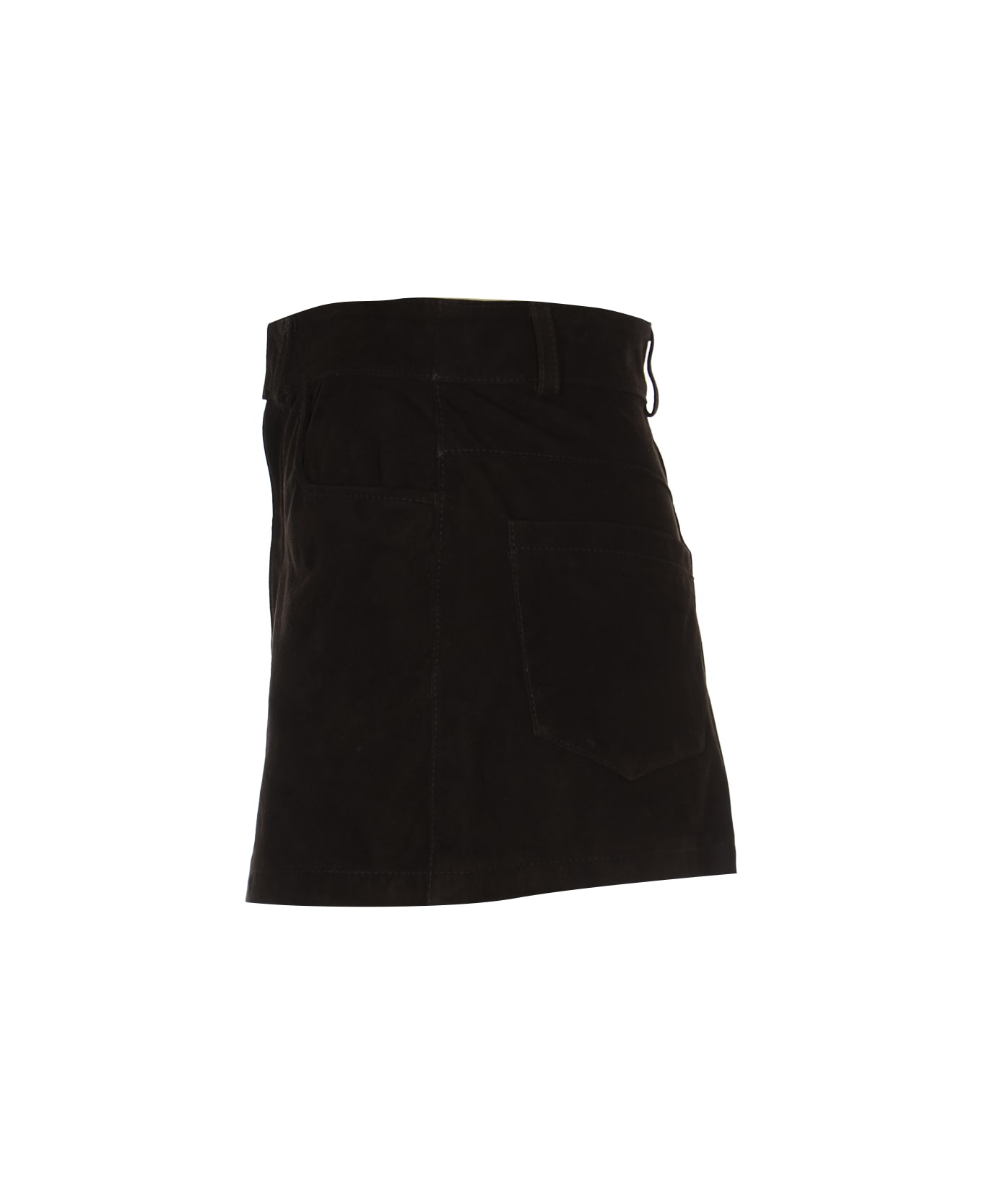DFour 5 Pockets Short Skirt - Black