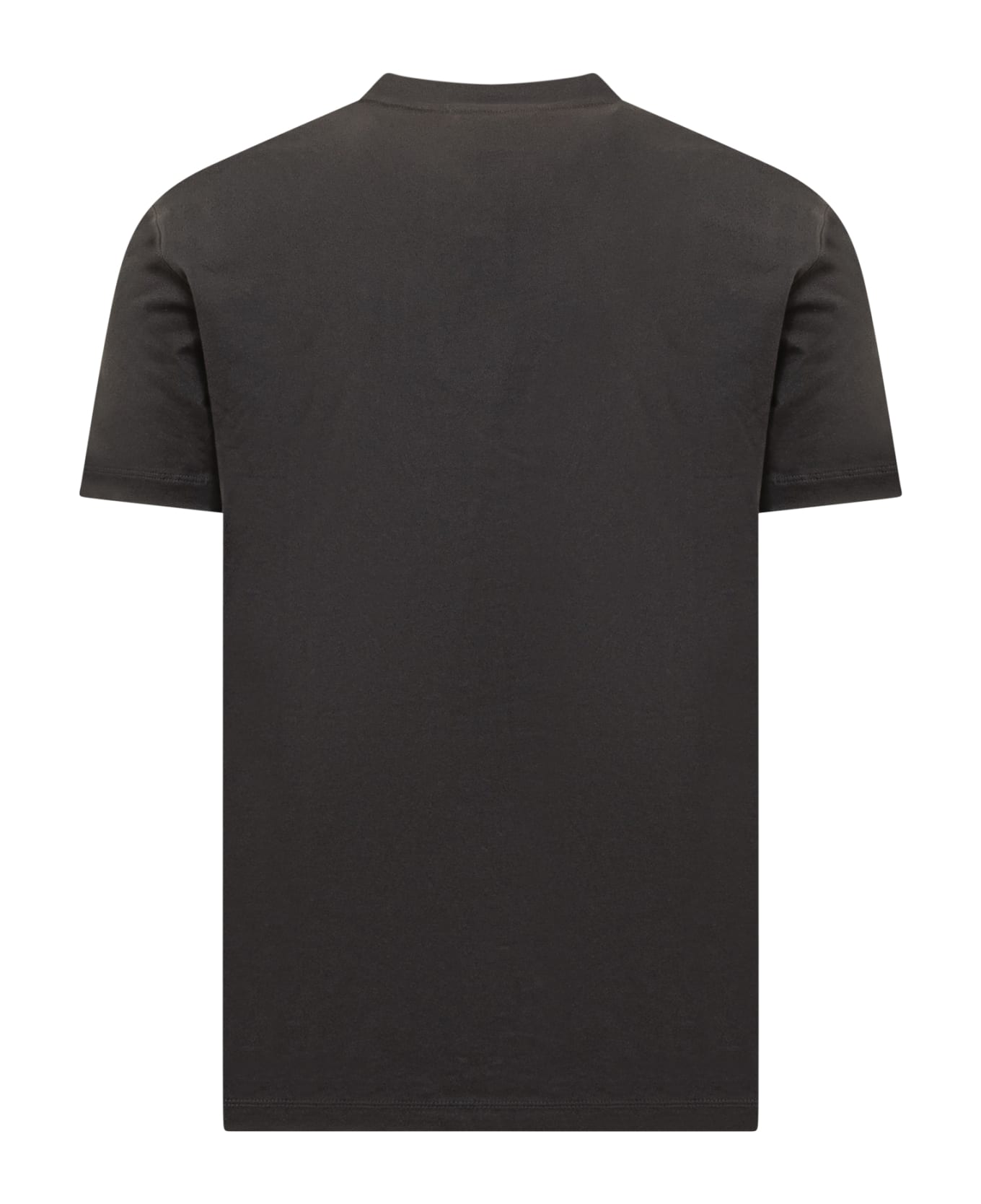 Emporio Armani T-shirt With Logo - Black シャツ