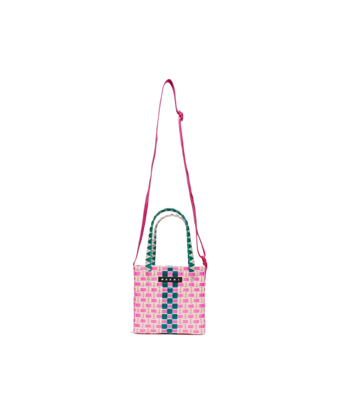 Marni Bucket Bag With Shoulder Strap - PINK