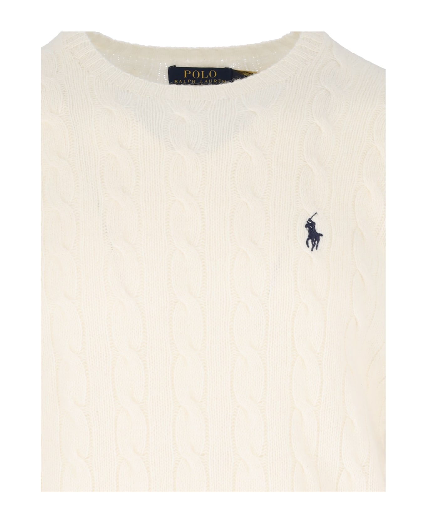Polo Ralph Lauren Plaited Sweater - Beige
