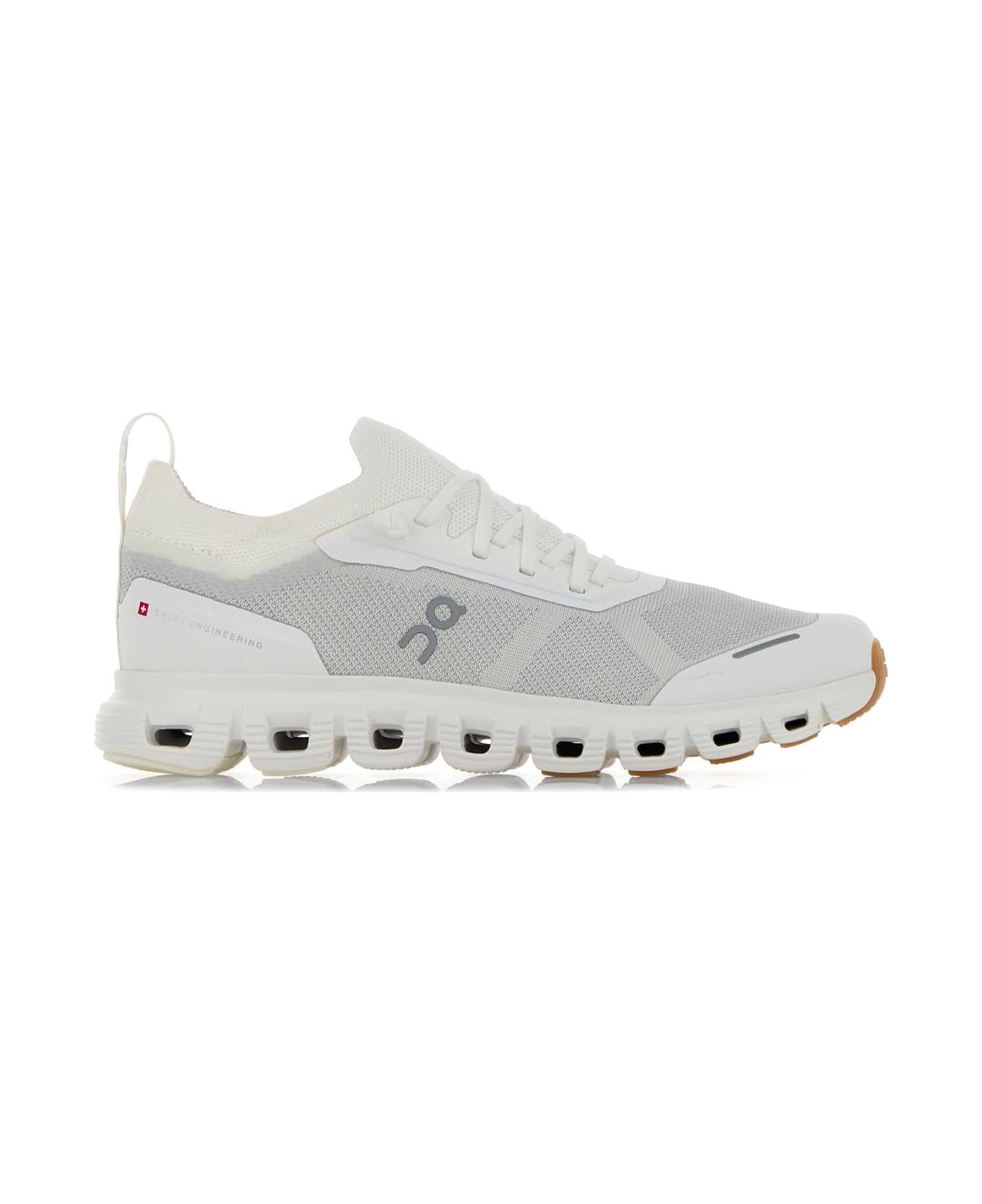 ON White Canvas Cloud 6 Versa Sneakers - WHITEWHITE