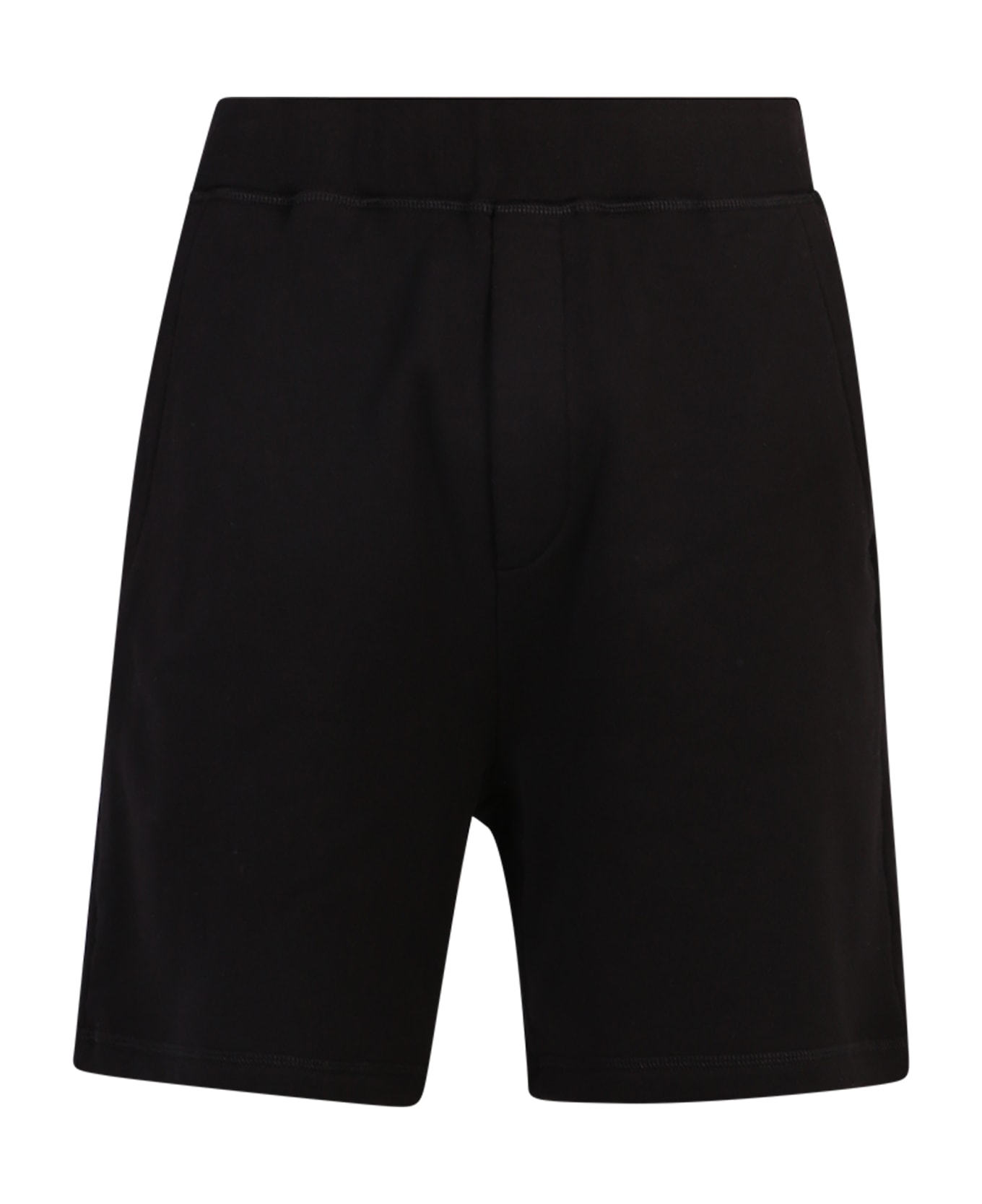 Dsquared2 Printed Bermuda Shorts - Black