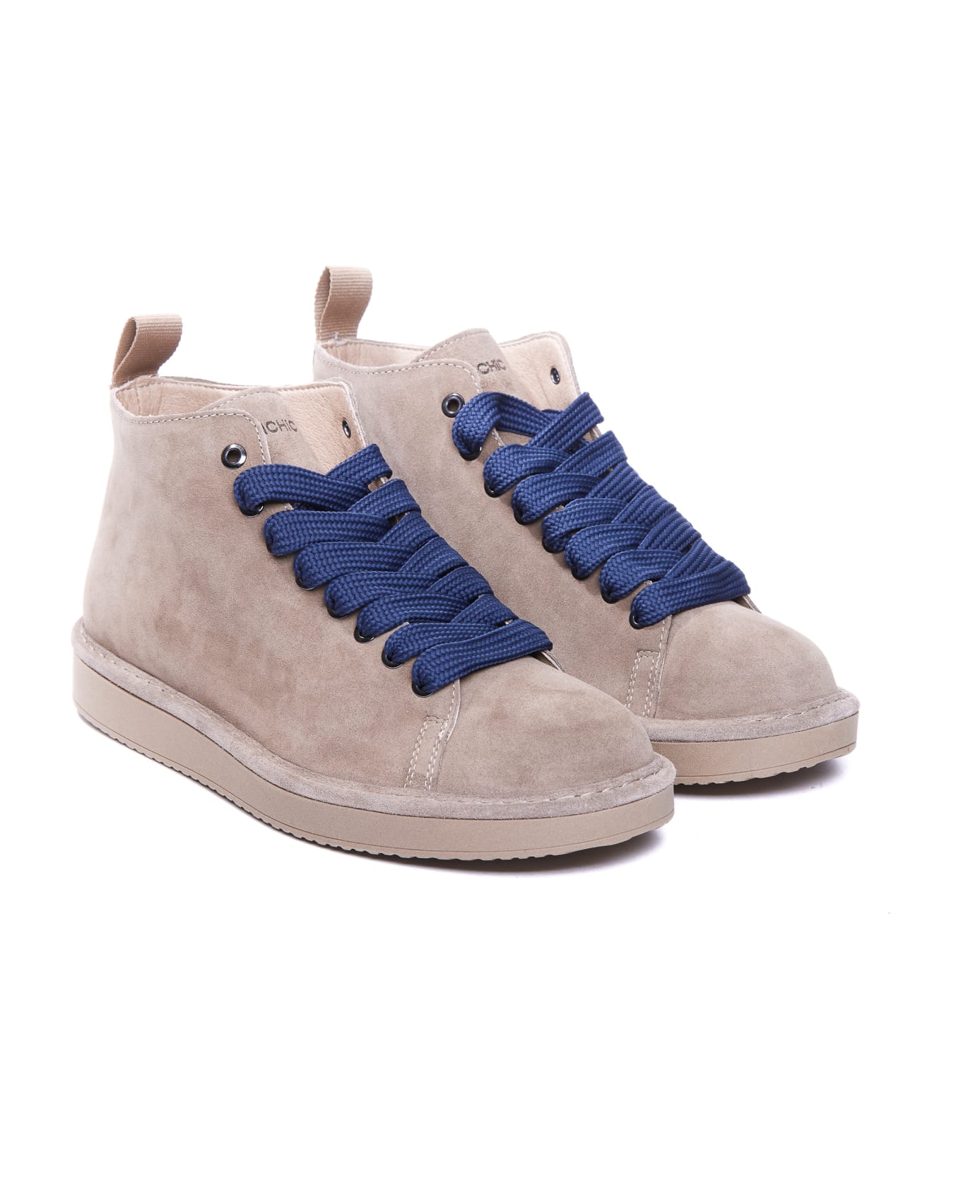 Panchic P01 Lace Up Shoes - Beige