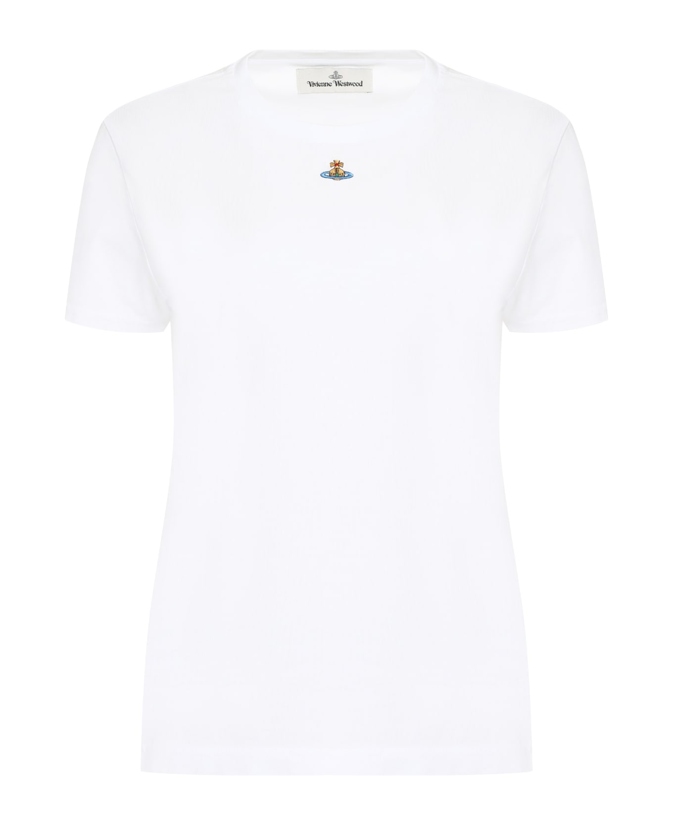 Vivienne Westwood Cotton Crew-neck T-shirt - White