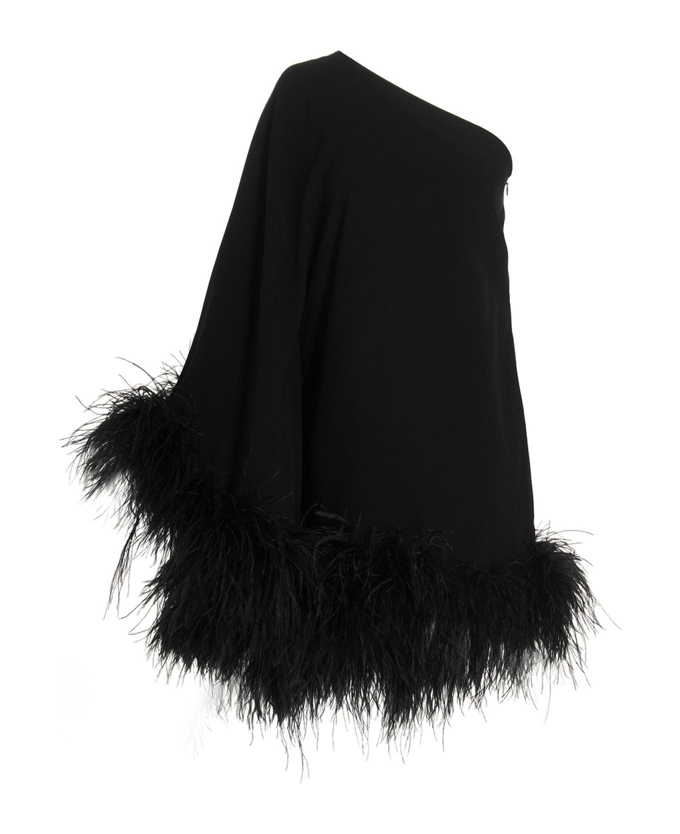 Taller Marmo 'feathered Ubud' Dress - Black  