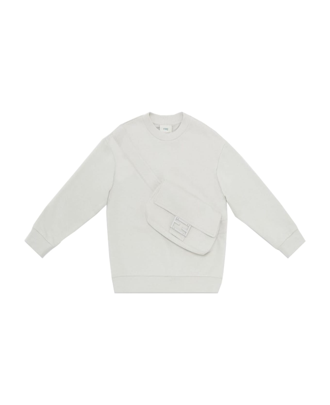 Fendi Junior Sweatshirt - Grey ニットウェア＆スウェットシャツ