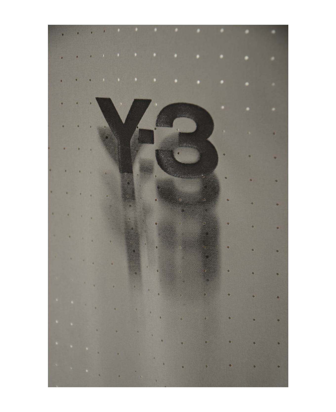 Y-3 Logo Detail Runner T-shirt - Solid Grey