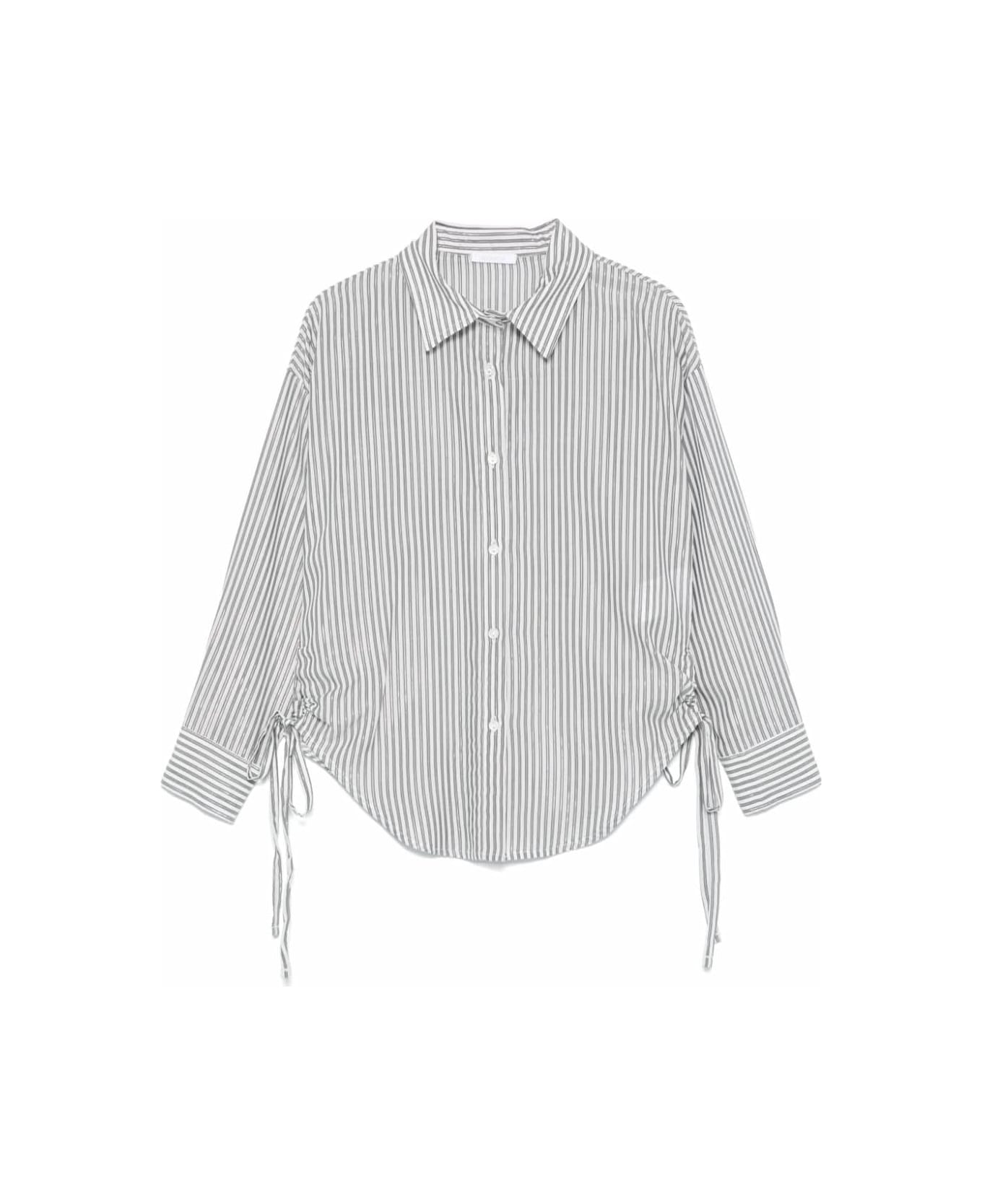 Miss Grant Camicia Con Arriccio - White