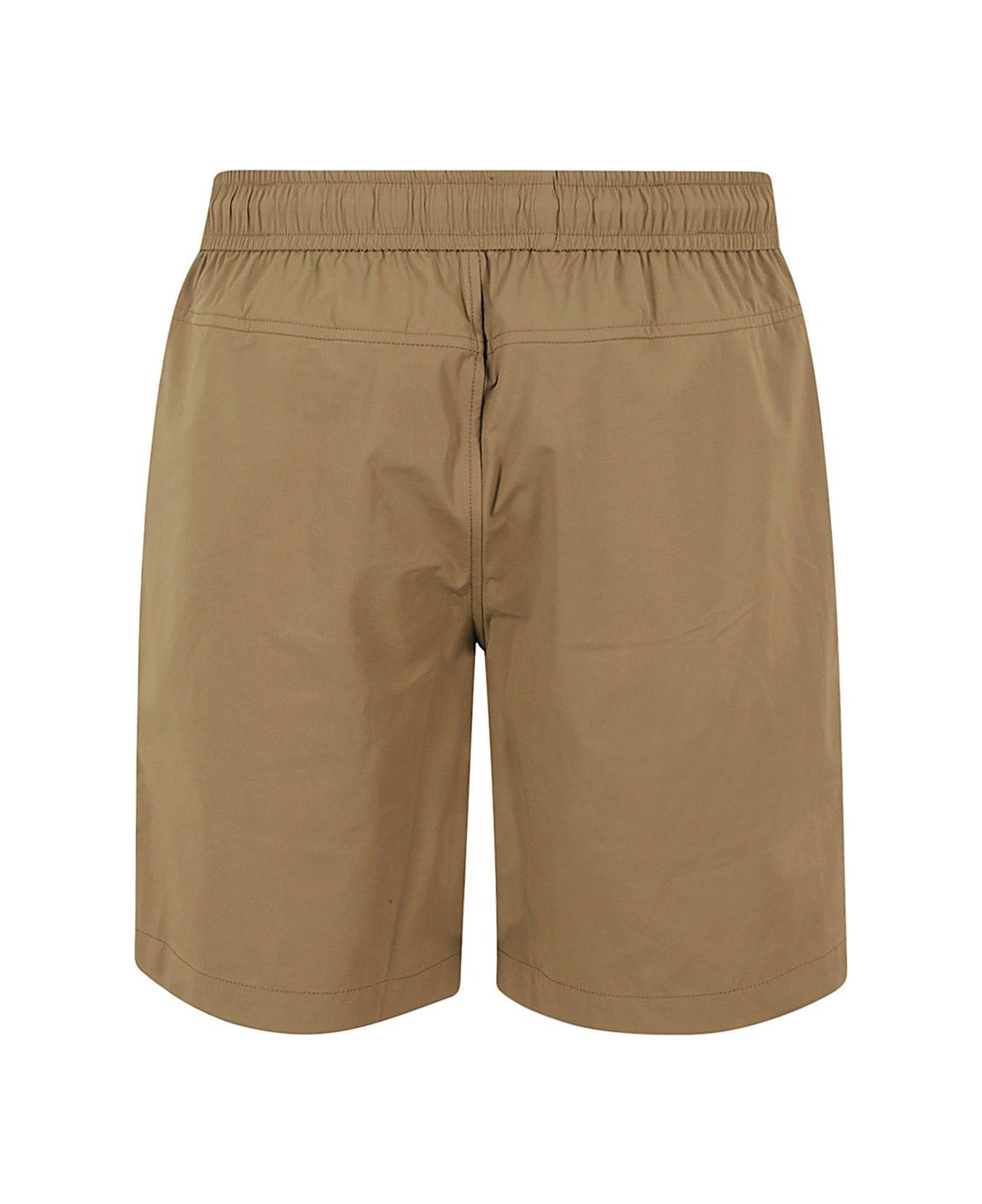 K-Way Elasticated Drawstring Waistband Shorts - Brown Corda ショートパンツ