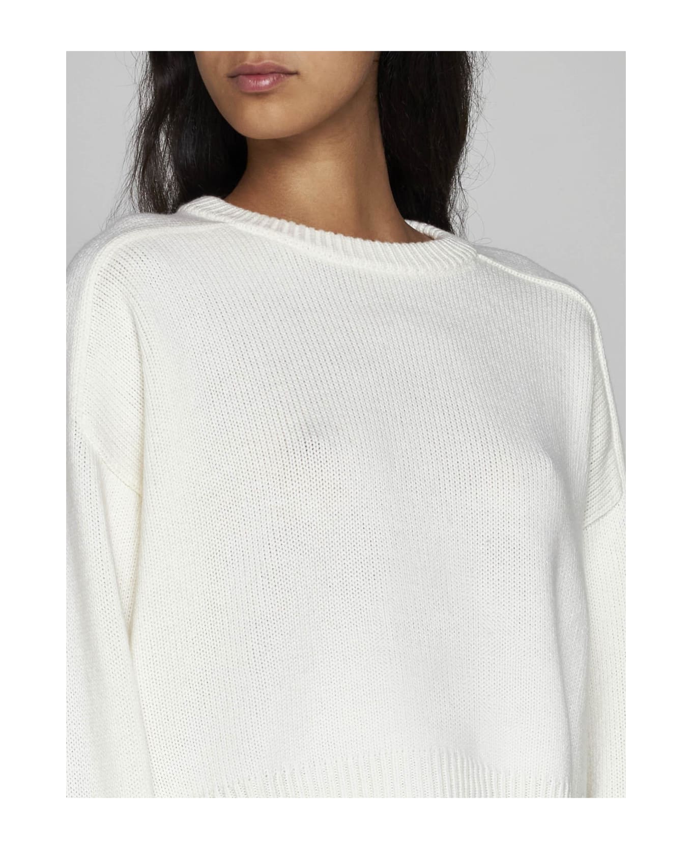 Loulou Studio Bruzzi Wool And Cashmere Sweater - Ivory