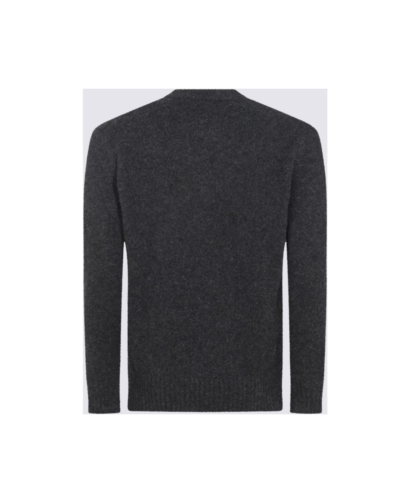 Piacenza Cashmere Black Wool Knitwear - Black