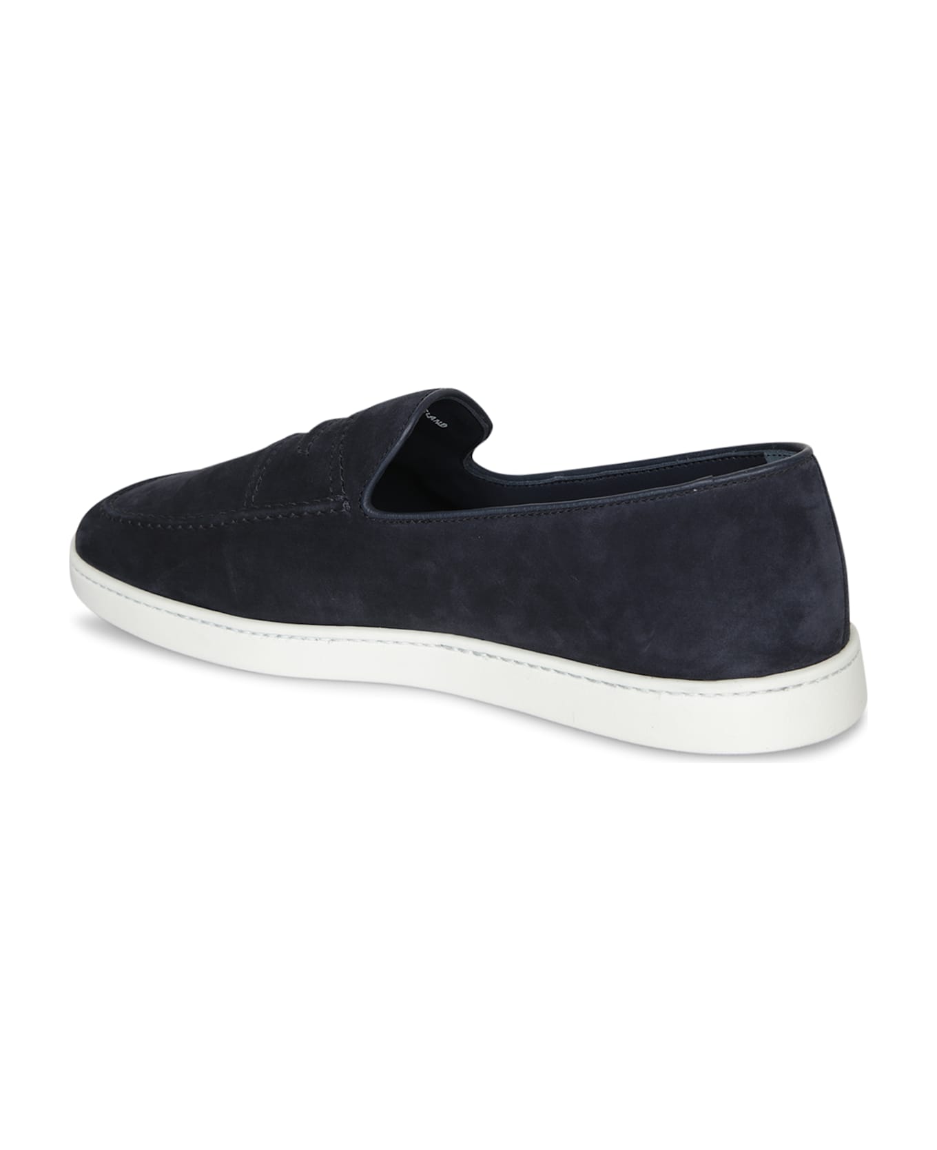 Church's Peebles Suede Blue Loafers - Blue