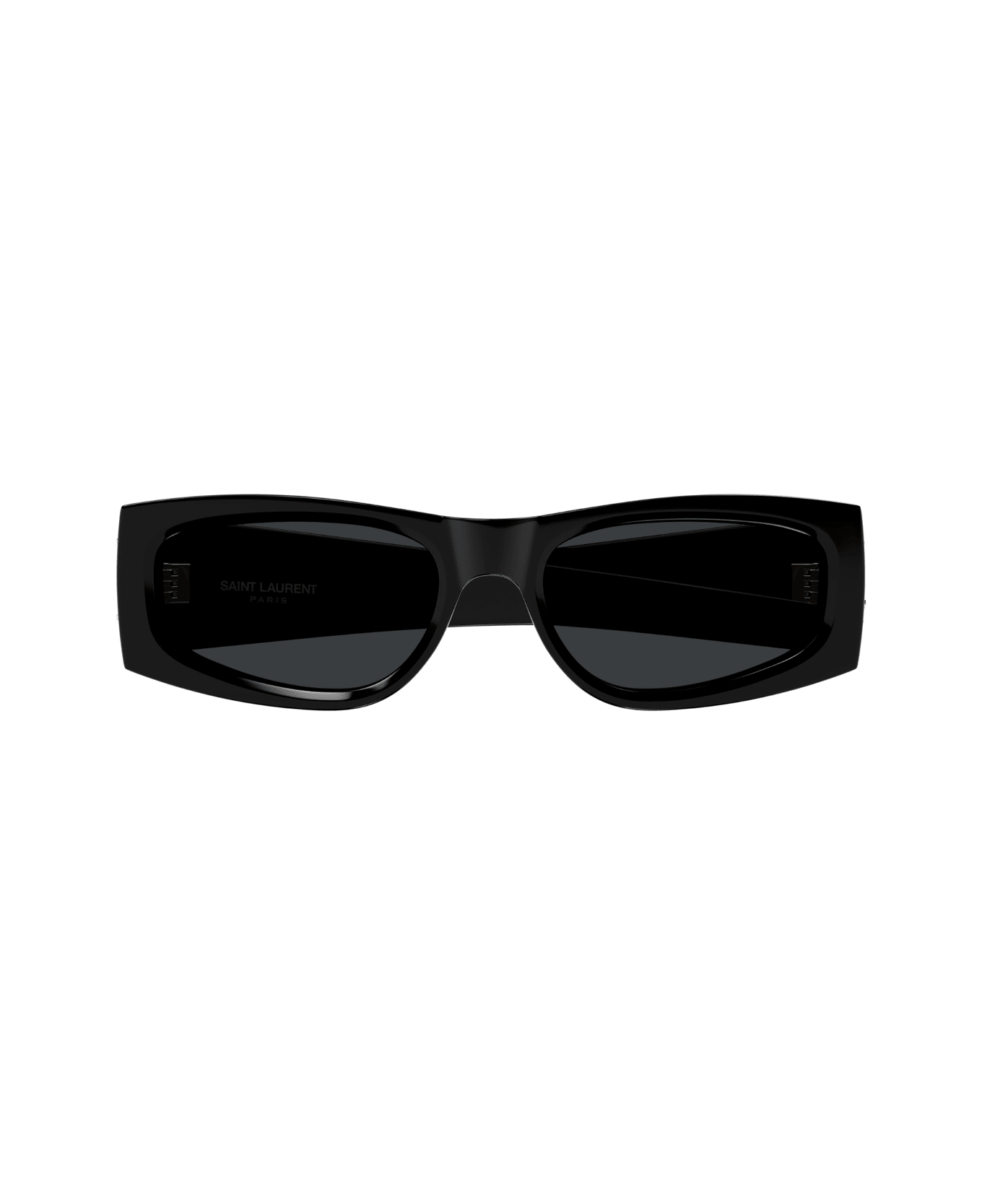 Saint Laurent Eyewear Saint Laurent Sl M140 Linea Monogram 001 Black Black Sunglasses - Nero