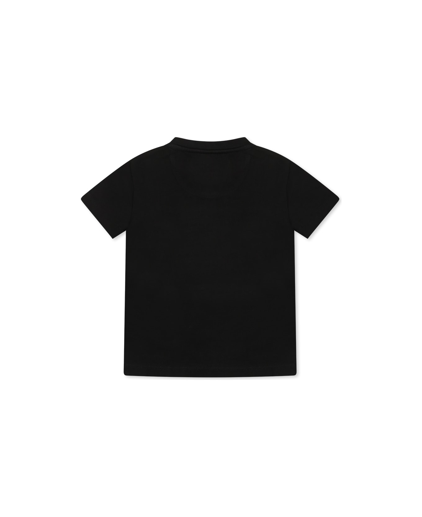 Calvin Klein Black T-shirt For Babykids With Logo - Black