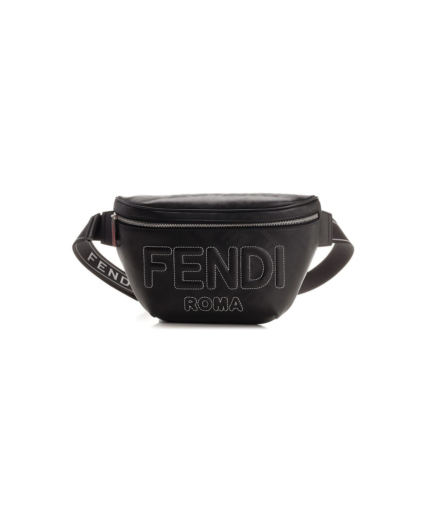 Fendi Black Belt Bag - NEROPALLADIO