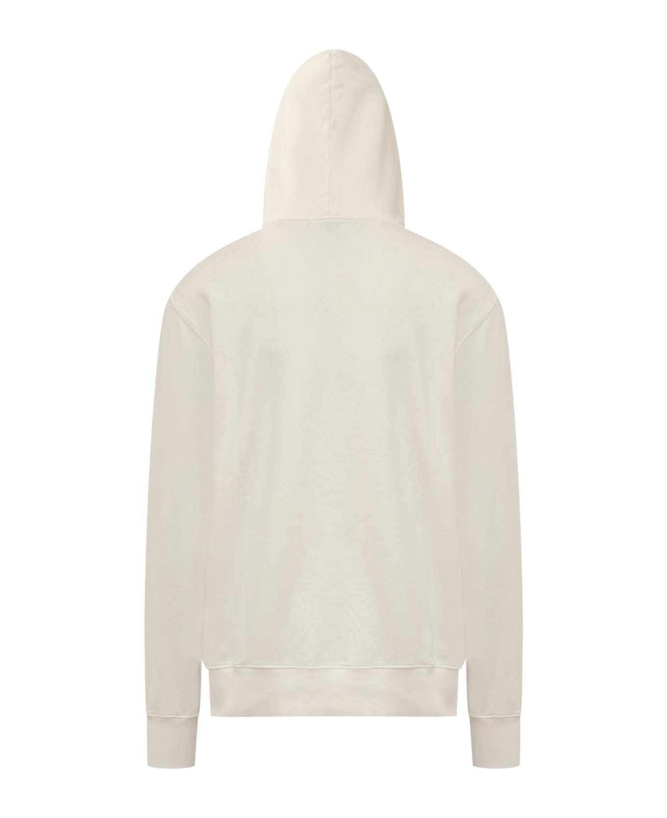 Autry Hoodie With Logo - White フリース