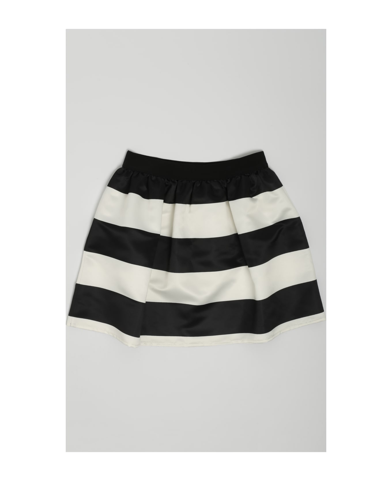 TwinSet Skirt Skirt - RIGATO BIANCO-NERO
