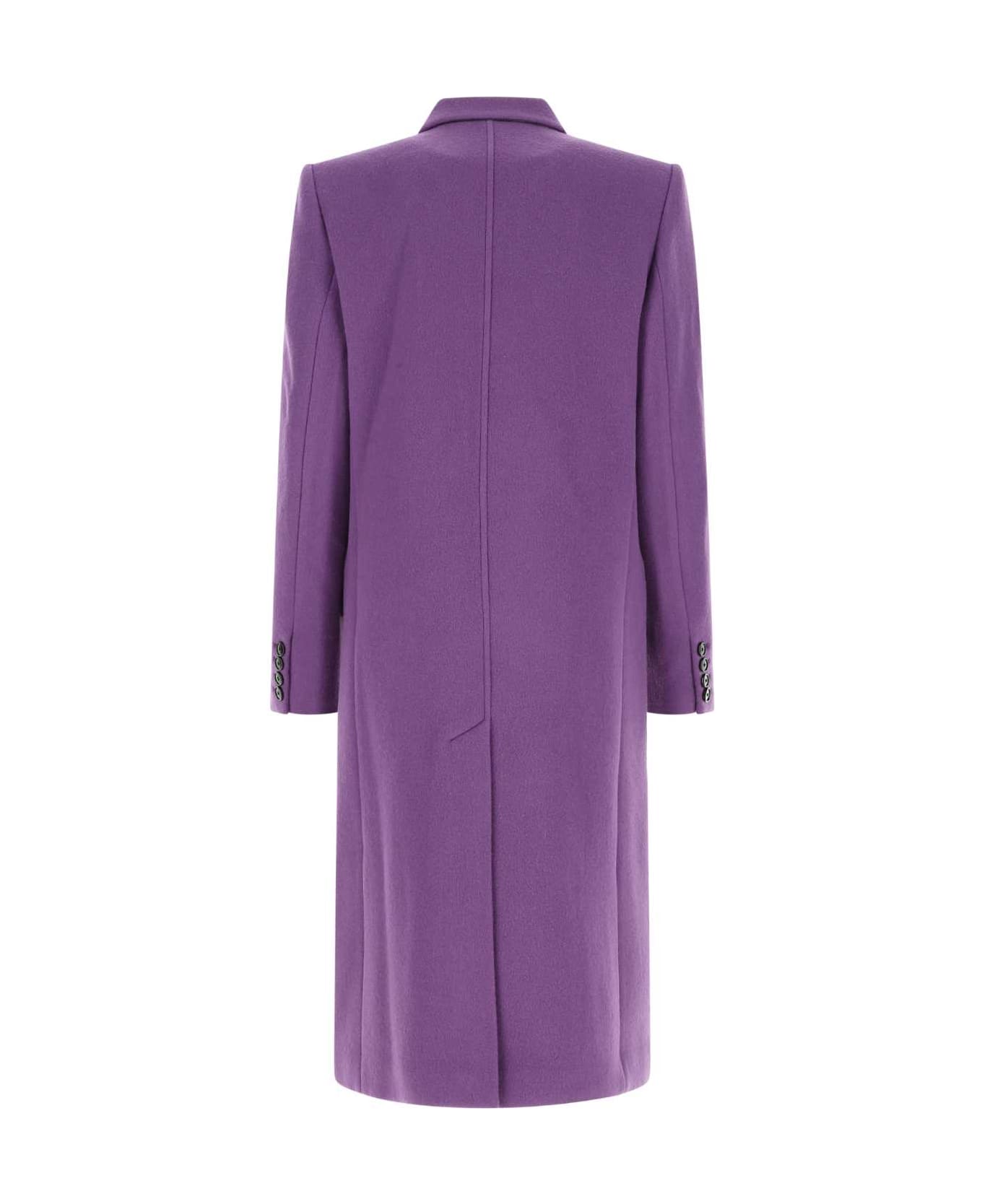 Isabel Marant Purple Wool Blend Enarryli Coat - UTVI コート