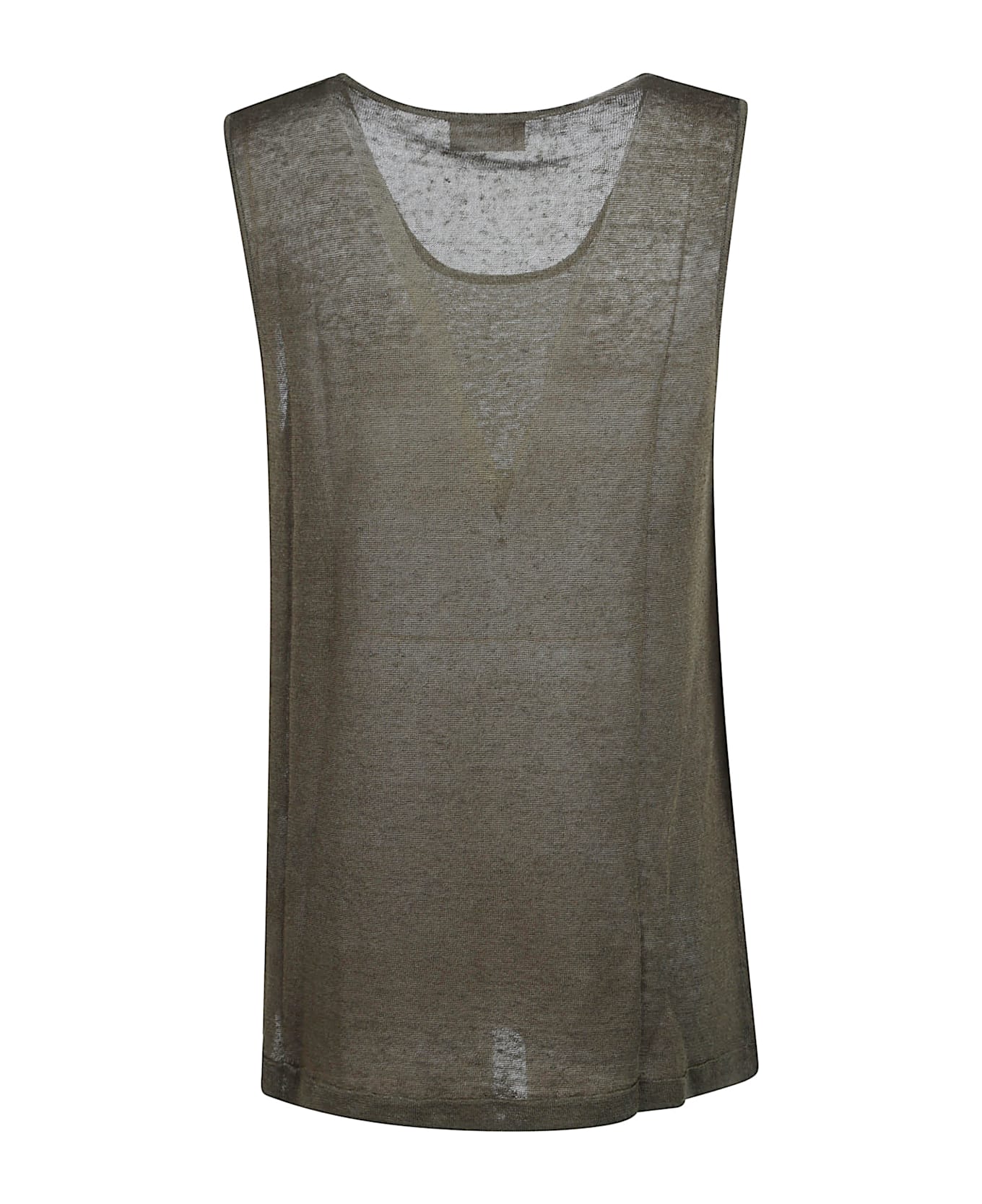 Parosh Babylon Tank Top - Verde Oliva