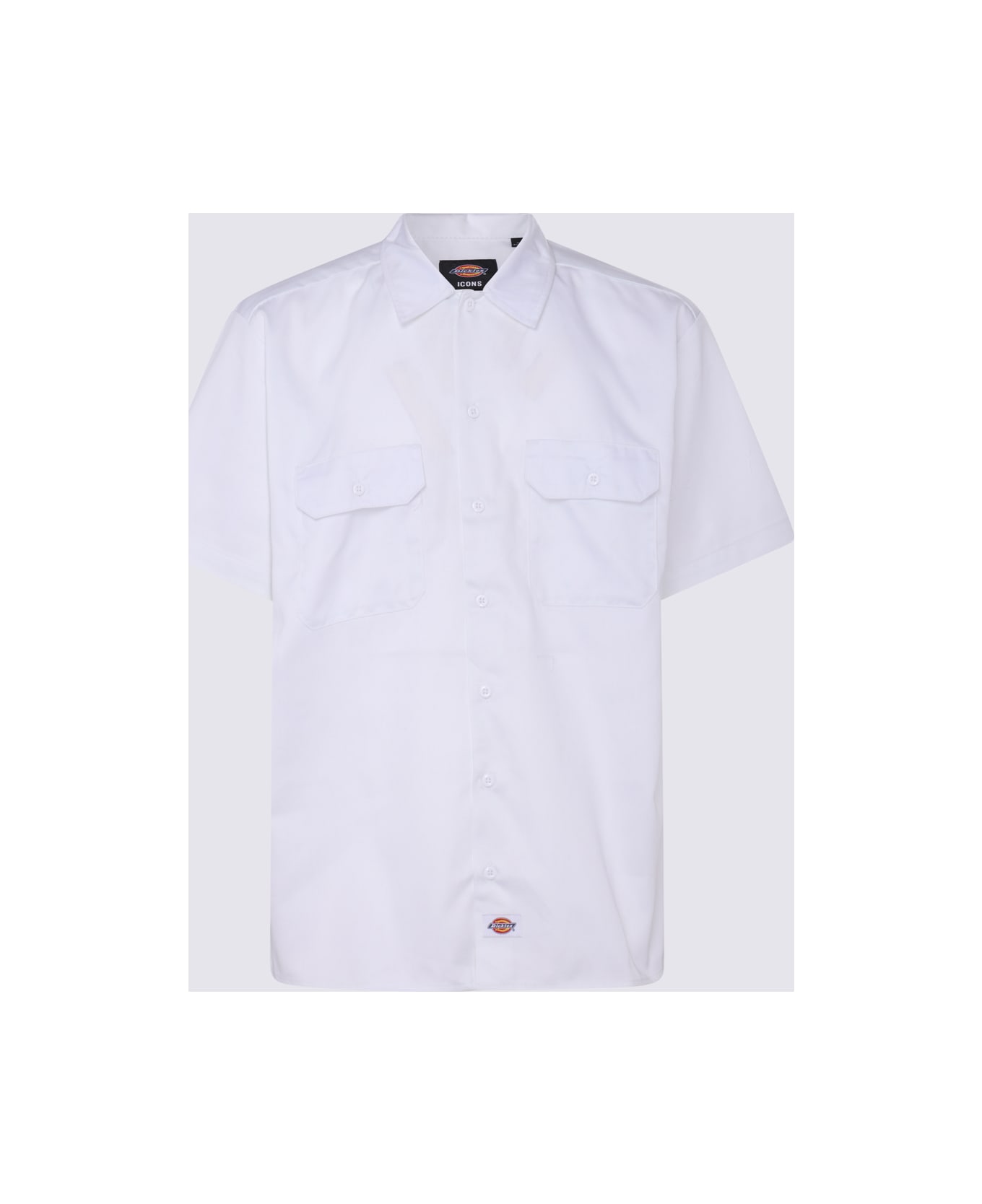 Dickies White Cotton Shirt
