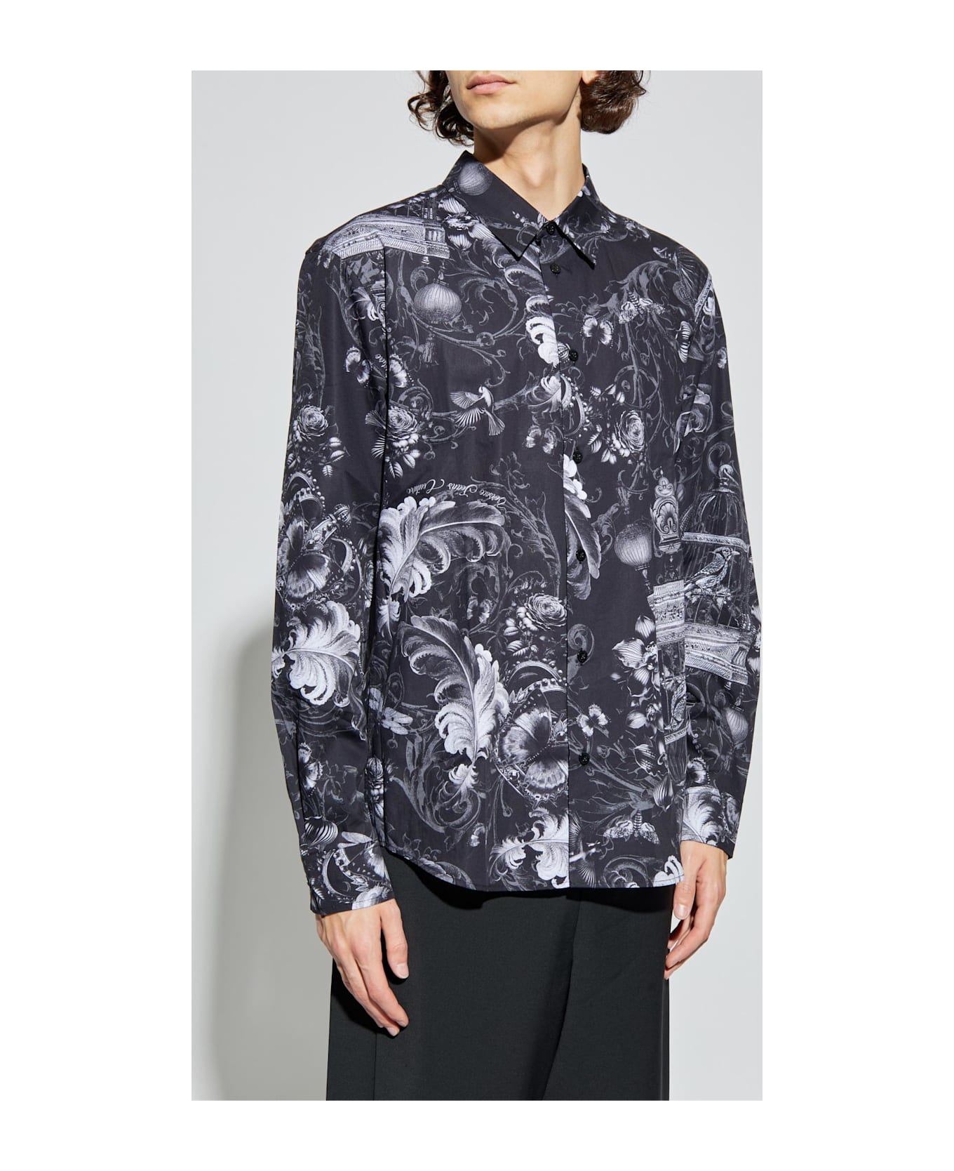 Versace Jeans Couture Patterned Shirt - black