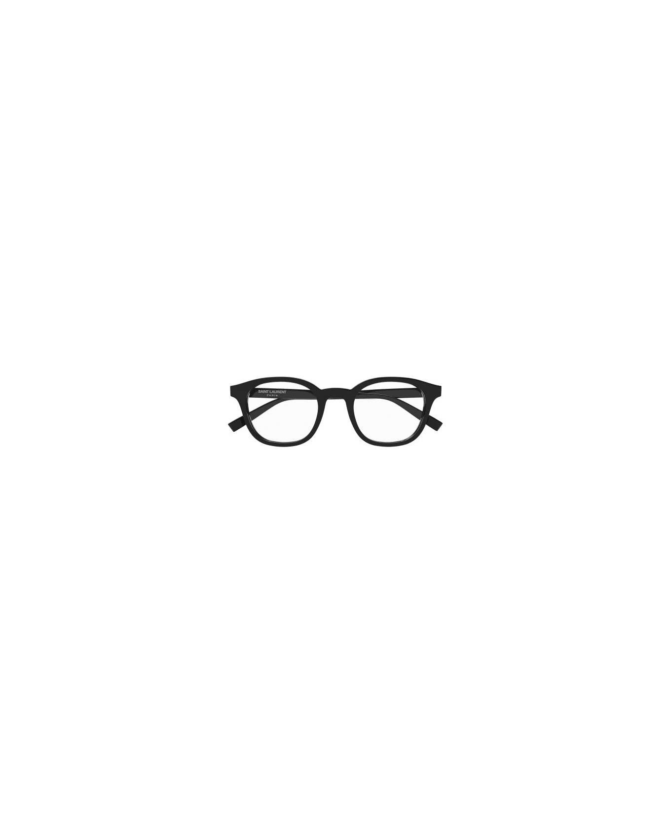 Saint Laurent Eyewear Sl 588 Eyewear - 001 black black transpare