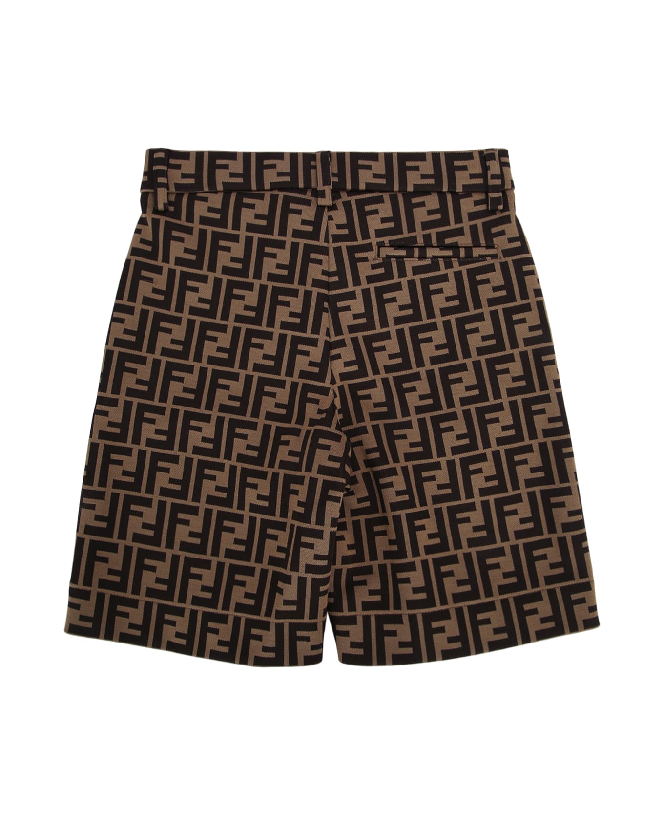 Fendi Bermuda Mas Jersey Logo Ff - F0E0X