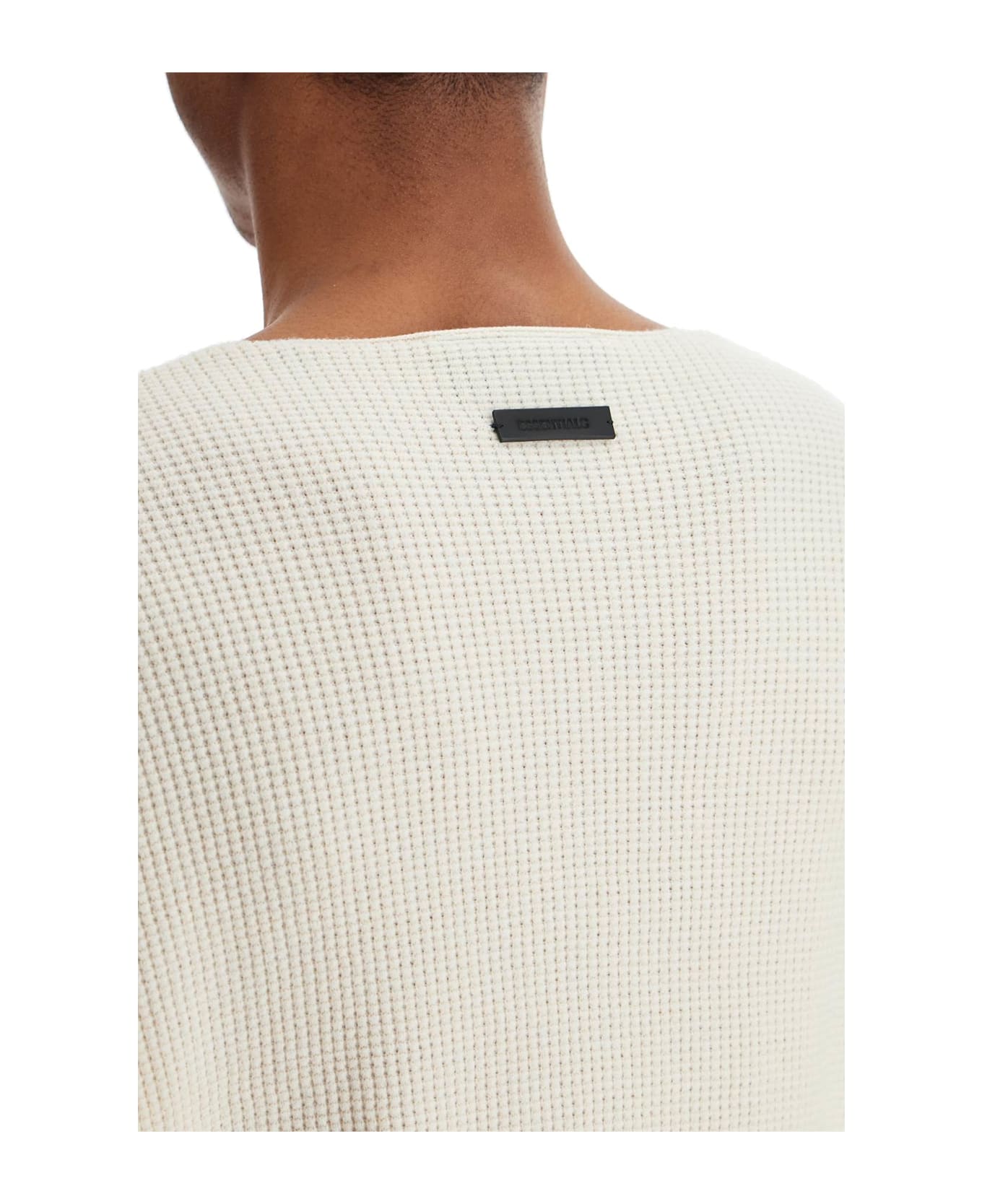 Fear of God Waffle Crew Neck Pul - SHELL