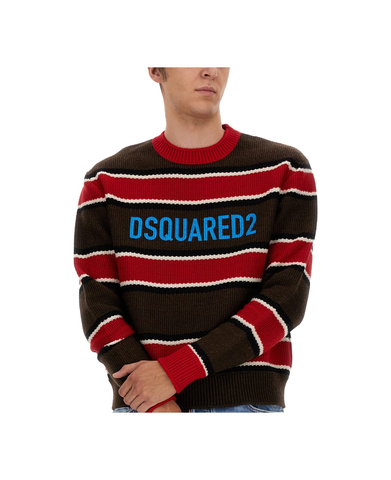 Dsquared2 Jersey With Logo - MULTICOLOUR