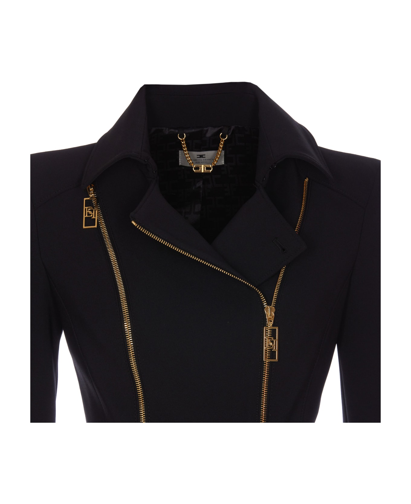 Elisabetta Franchi Jacket - Black