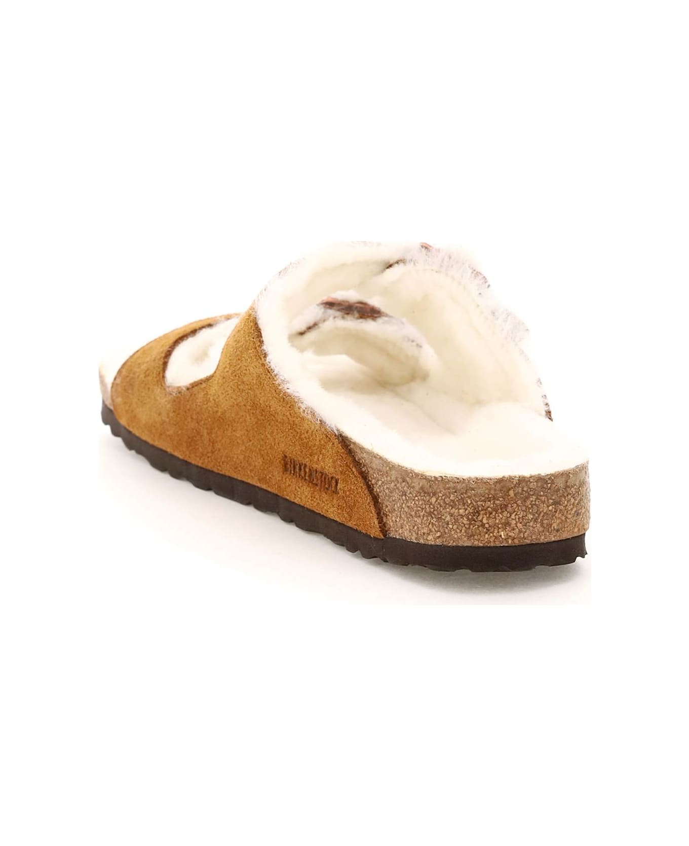 Birkenstock Arizona Shearling Mules - Brown