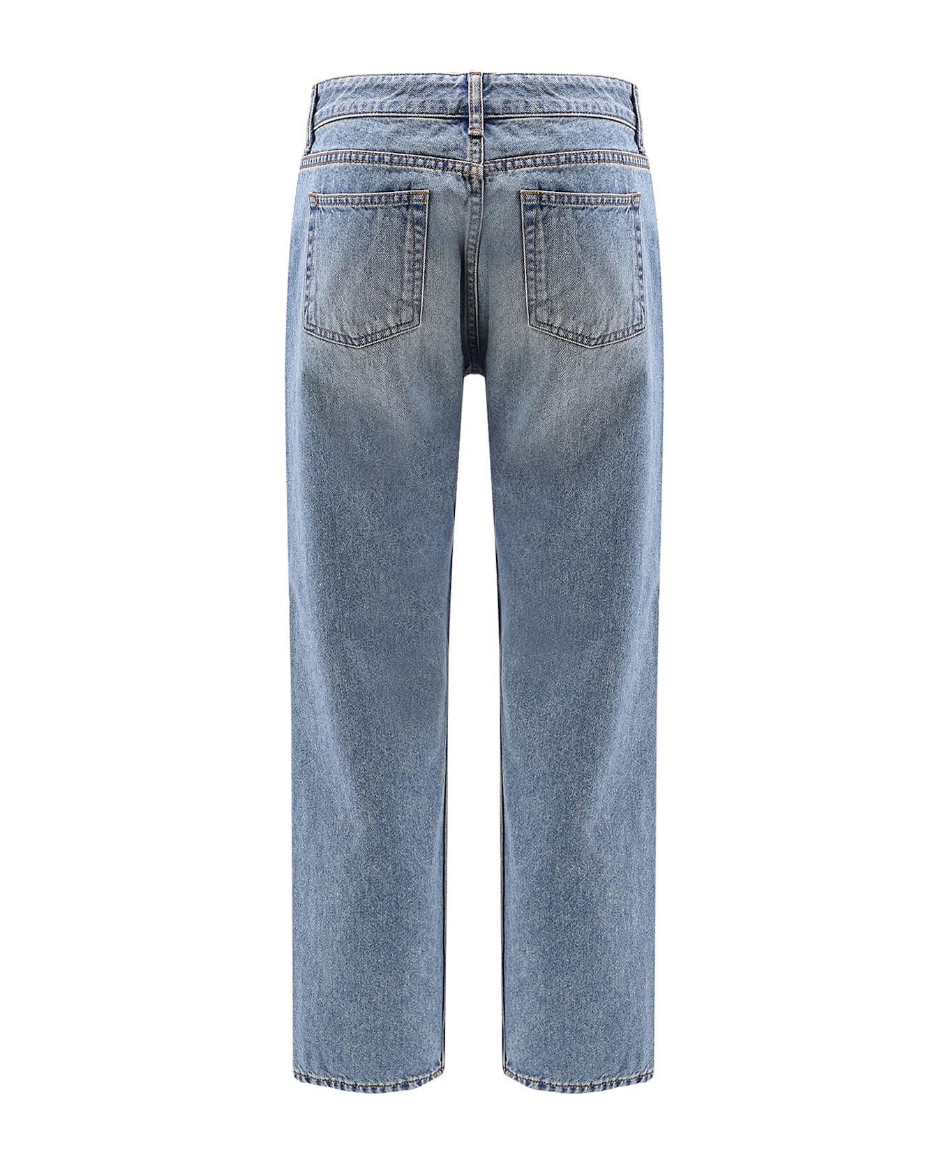 The Row Riaco Cotton Jeans - Blue