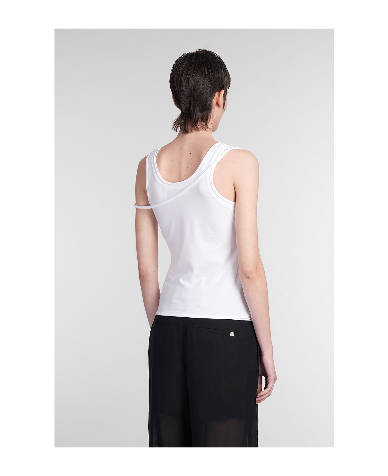 Helmut Lang Topwear In White Cotton - white