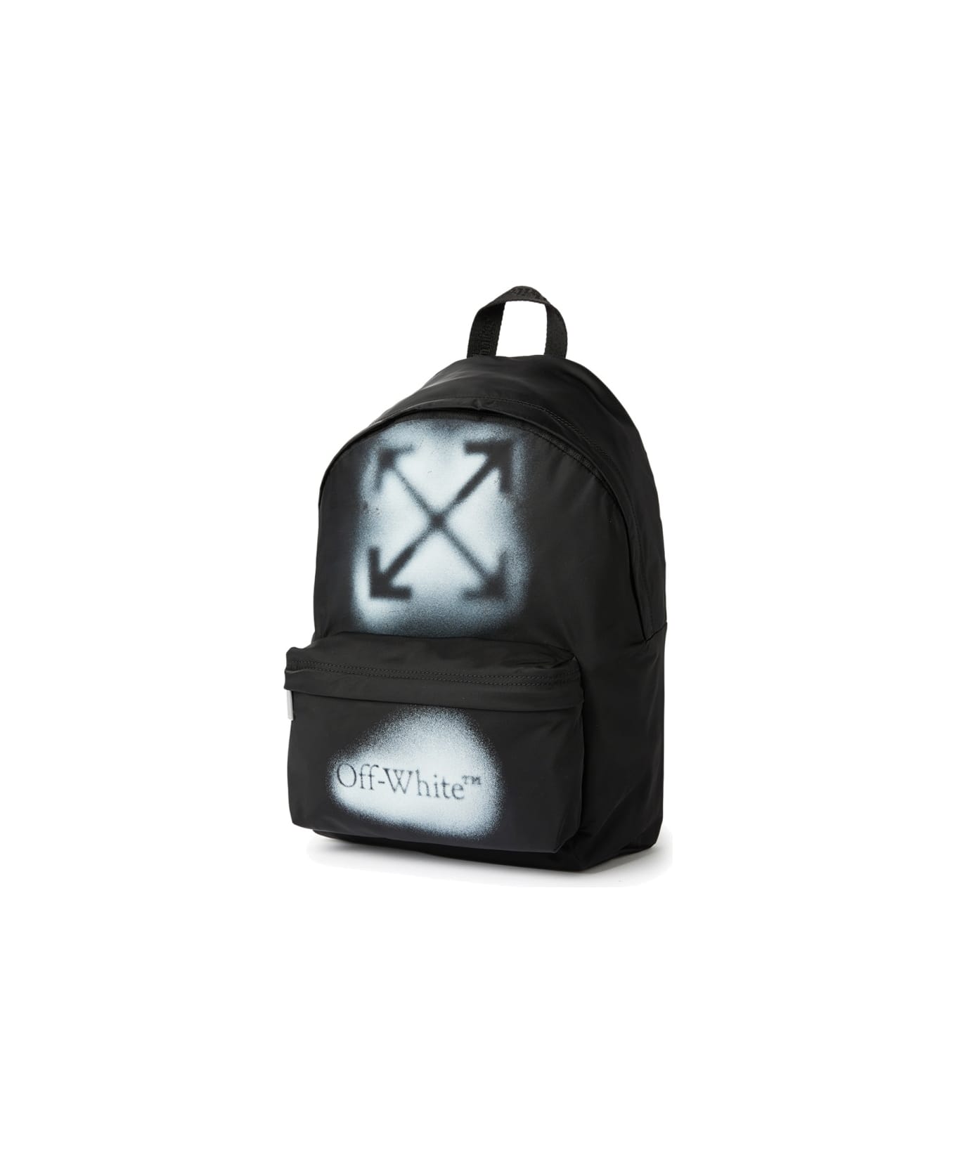 Off-White Logo Backpack - BLACK