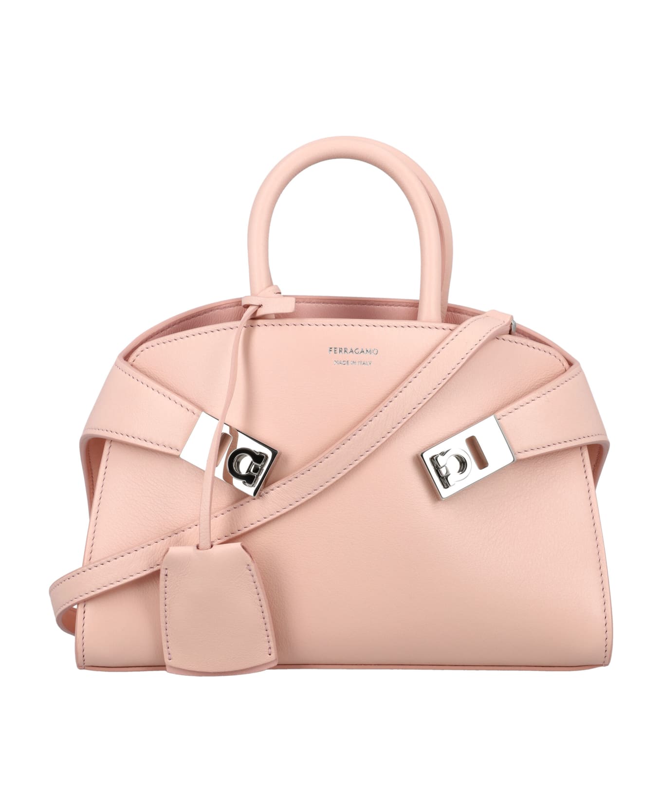 Ferragamo Hug Mini Handbag - NYLUND PINK || NYLUND PINK トートバッグ
