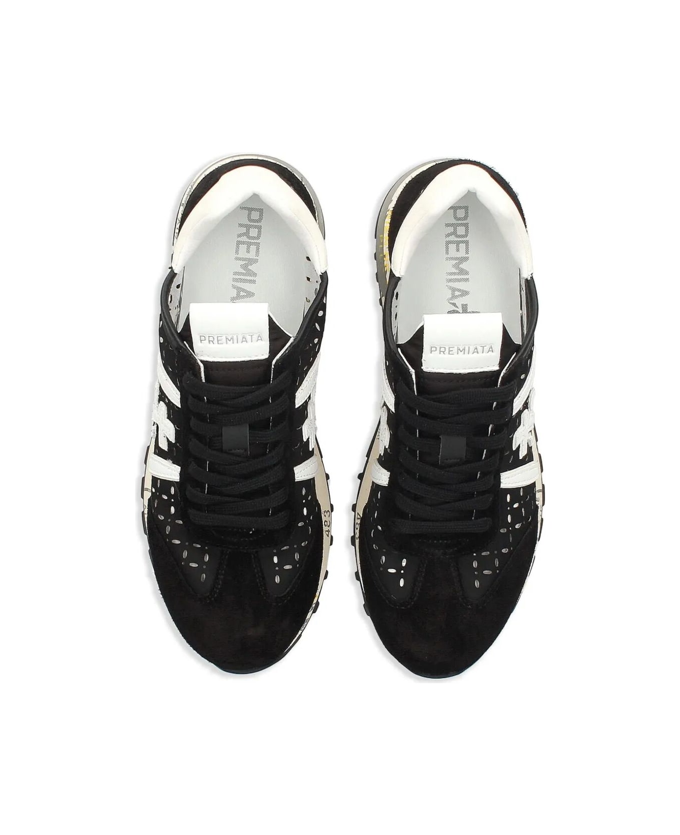 Premiata Lucy D Sneakers - Black White