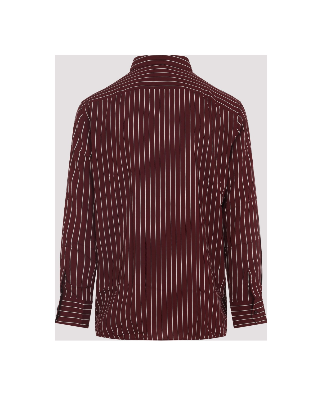 Saint Laurent Viscose Shirt - Bordeaux Craie