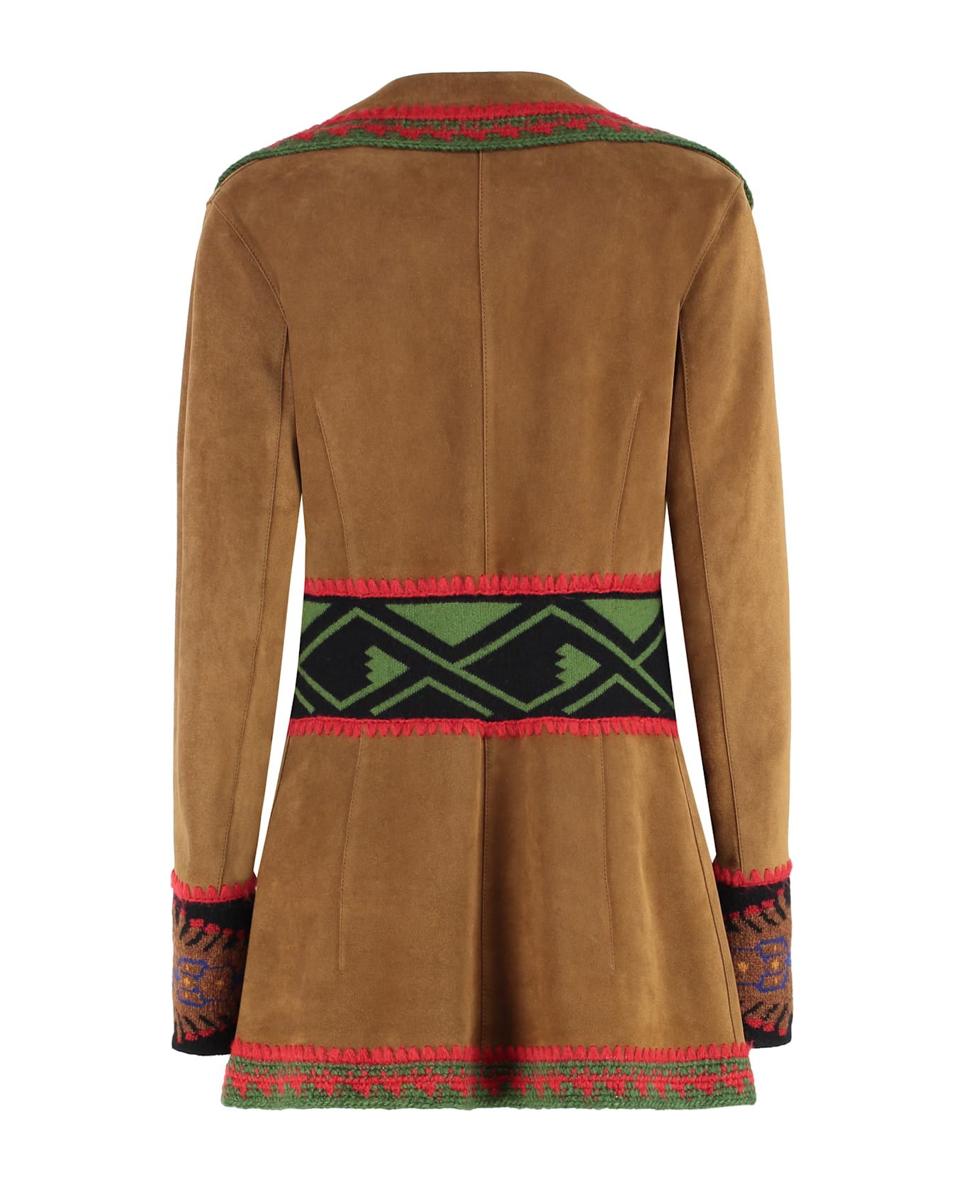 Etro Suede Jacket - brown