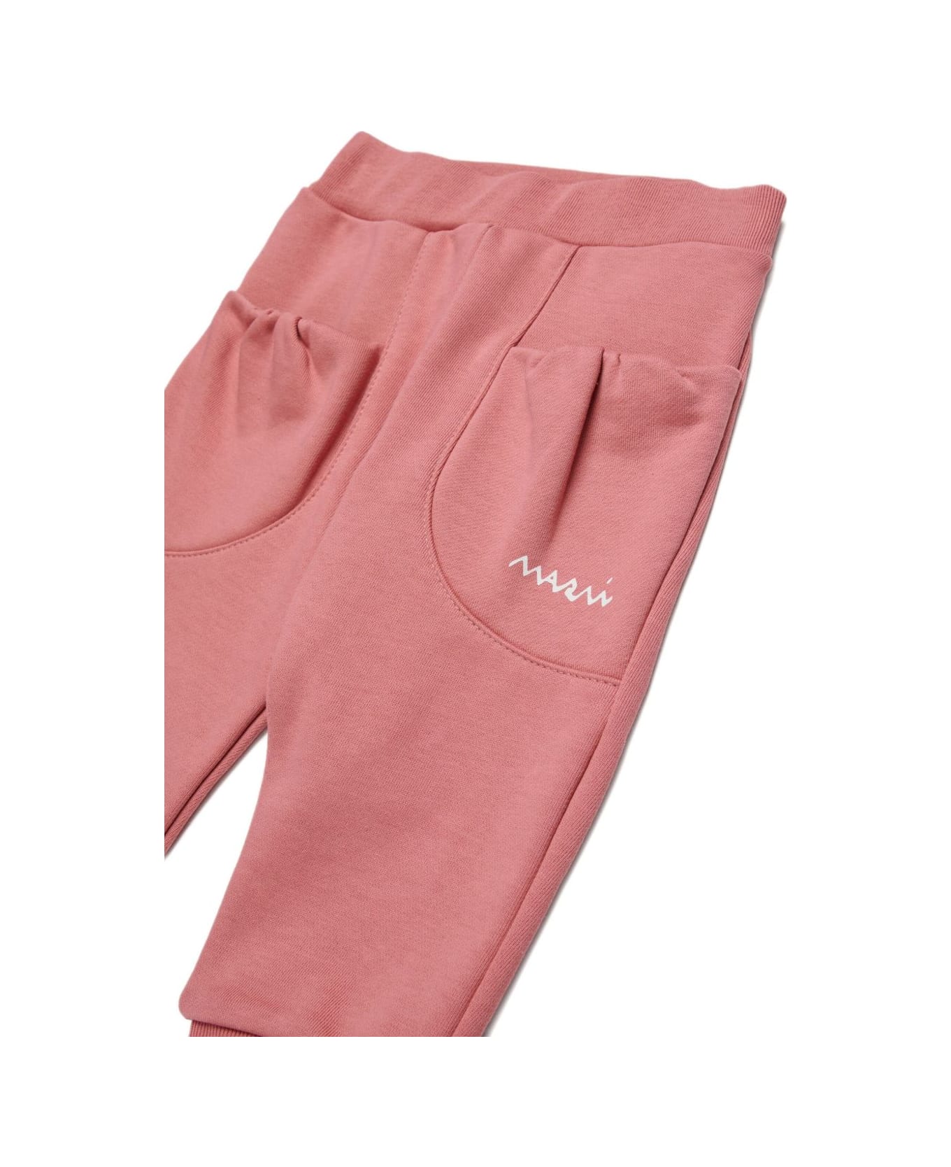 Marni Kids Pink Joggin Pants With Two Pockets - Pink