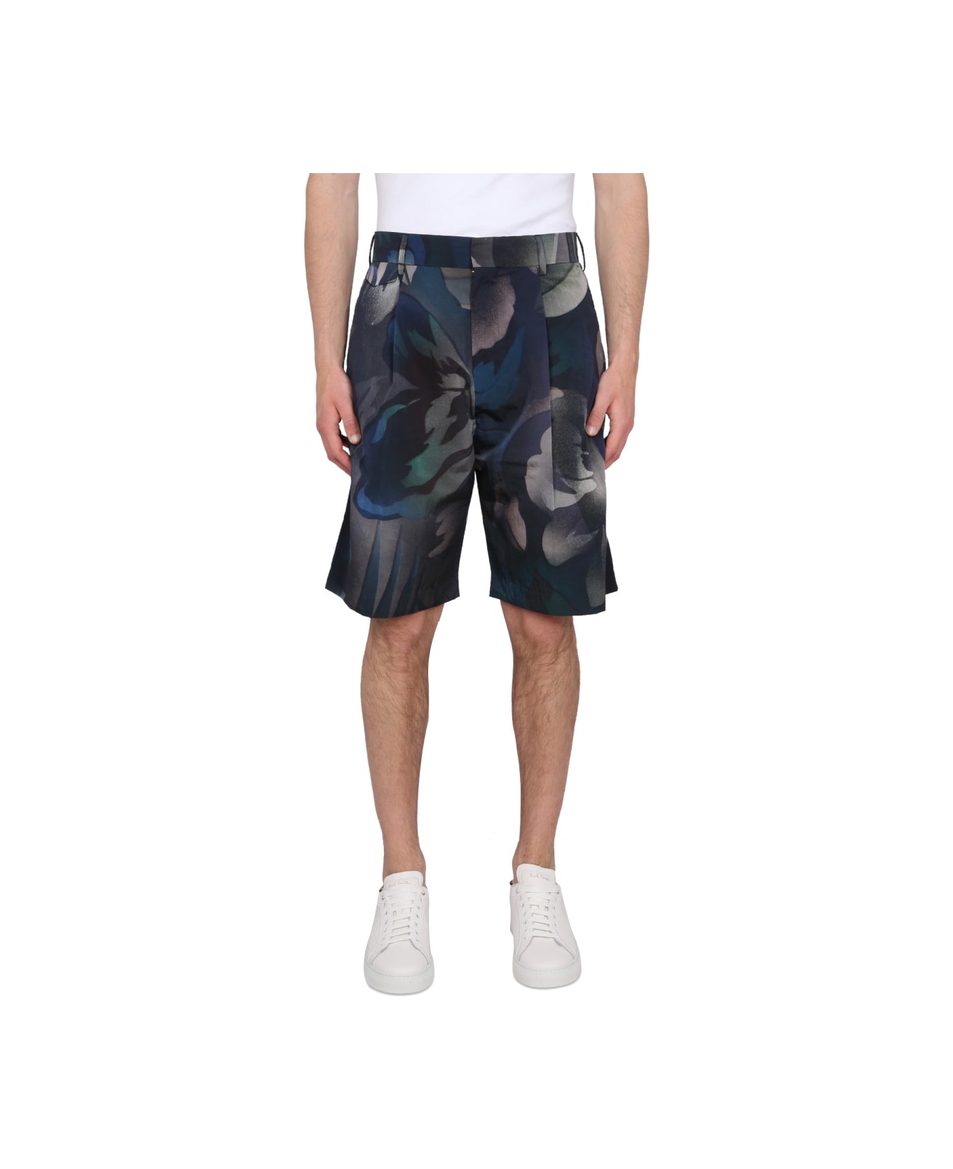 Paul Smith Nylon Bermuda Shorts - MULTICOLOUR