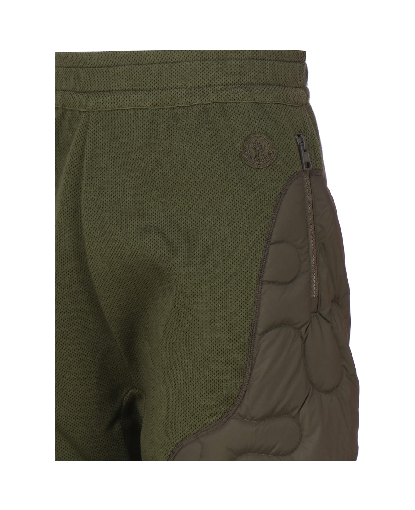 Moncler Padded Trousers - Green