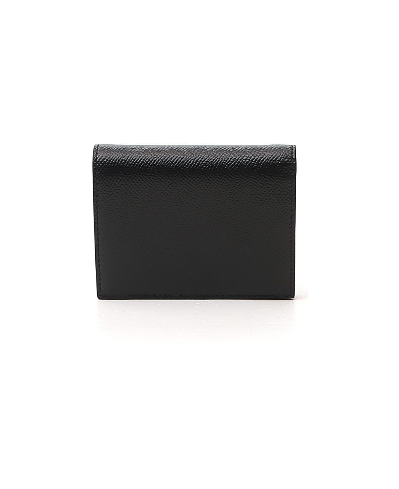 Ferragamo Gancini Compact Wallet - Nero 財布