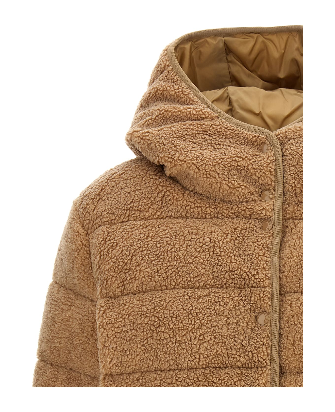 Moncler 'audrieu' Down Jacket - Beige